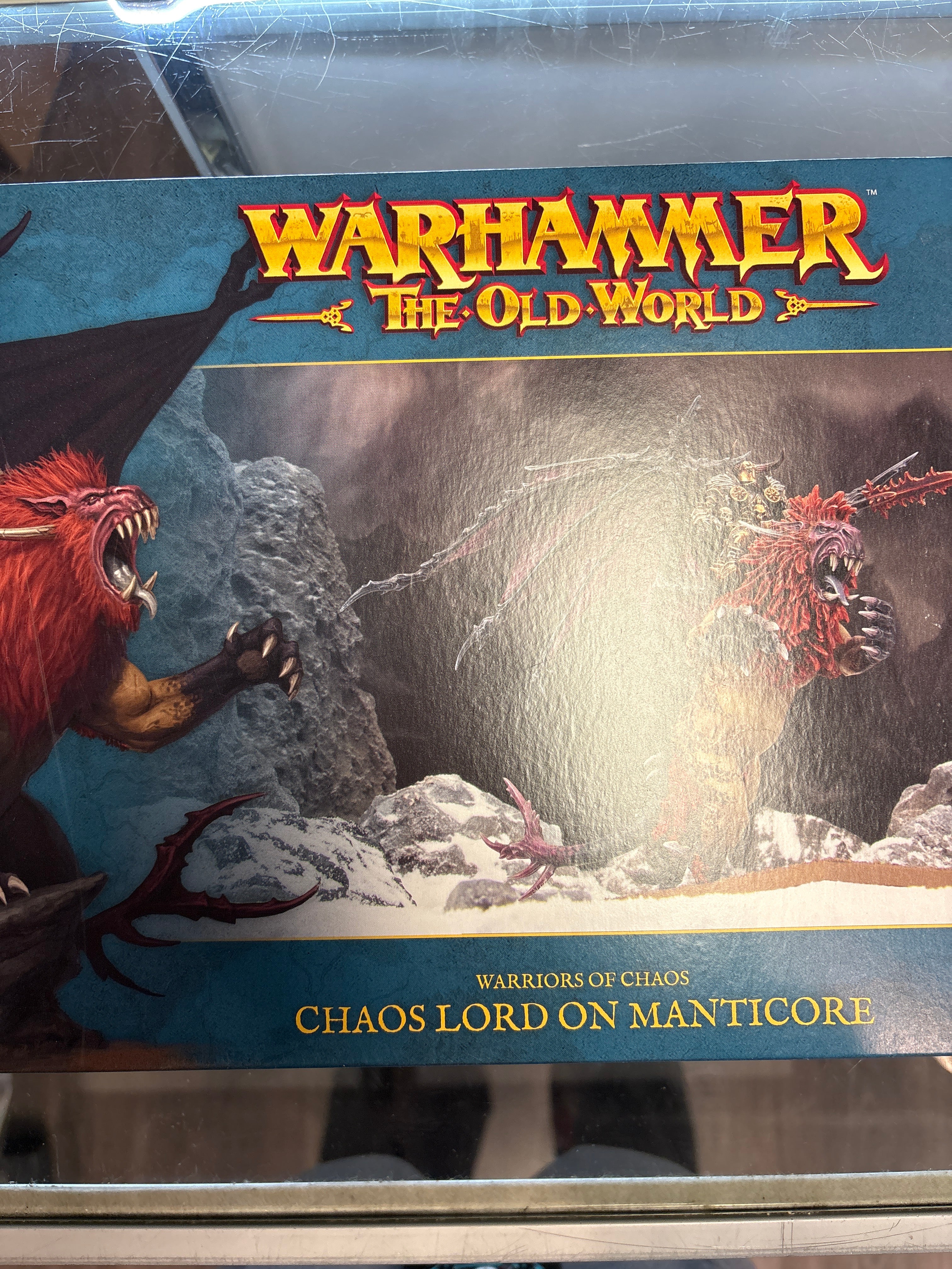 Warhammer: The Old World - Warrior Of Chaos - Chaos Lord on Manticore