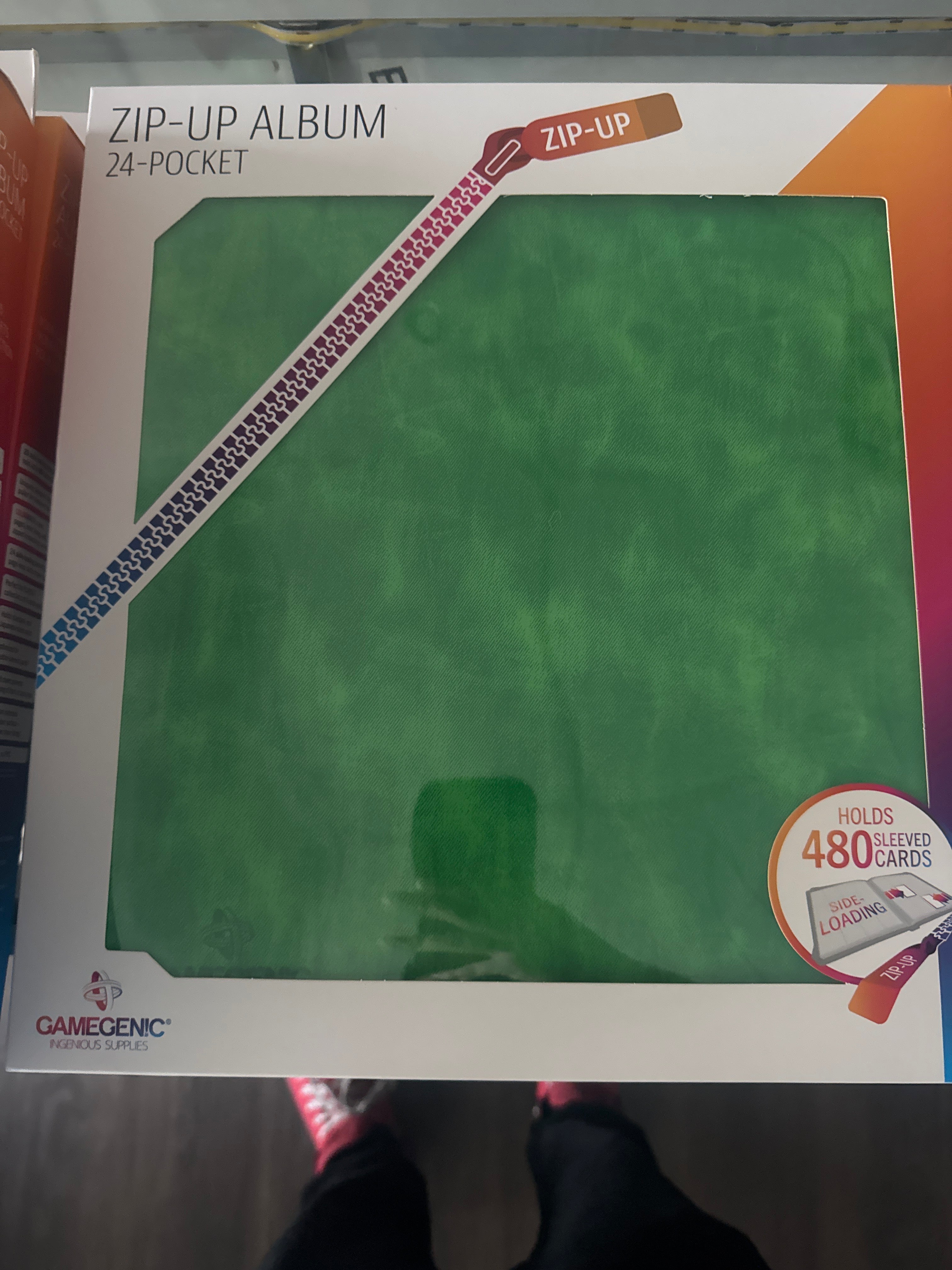 24-Pocket Zip up Binder