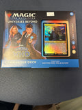 Magic the Gathering-Universes Beyond - Doctor Who Timey Wimey Commander Deck