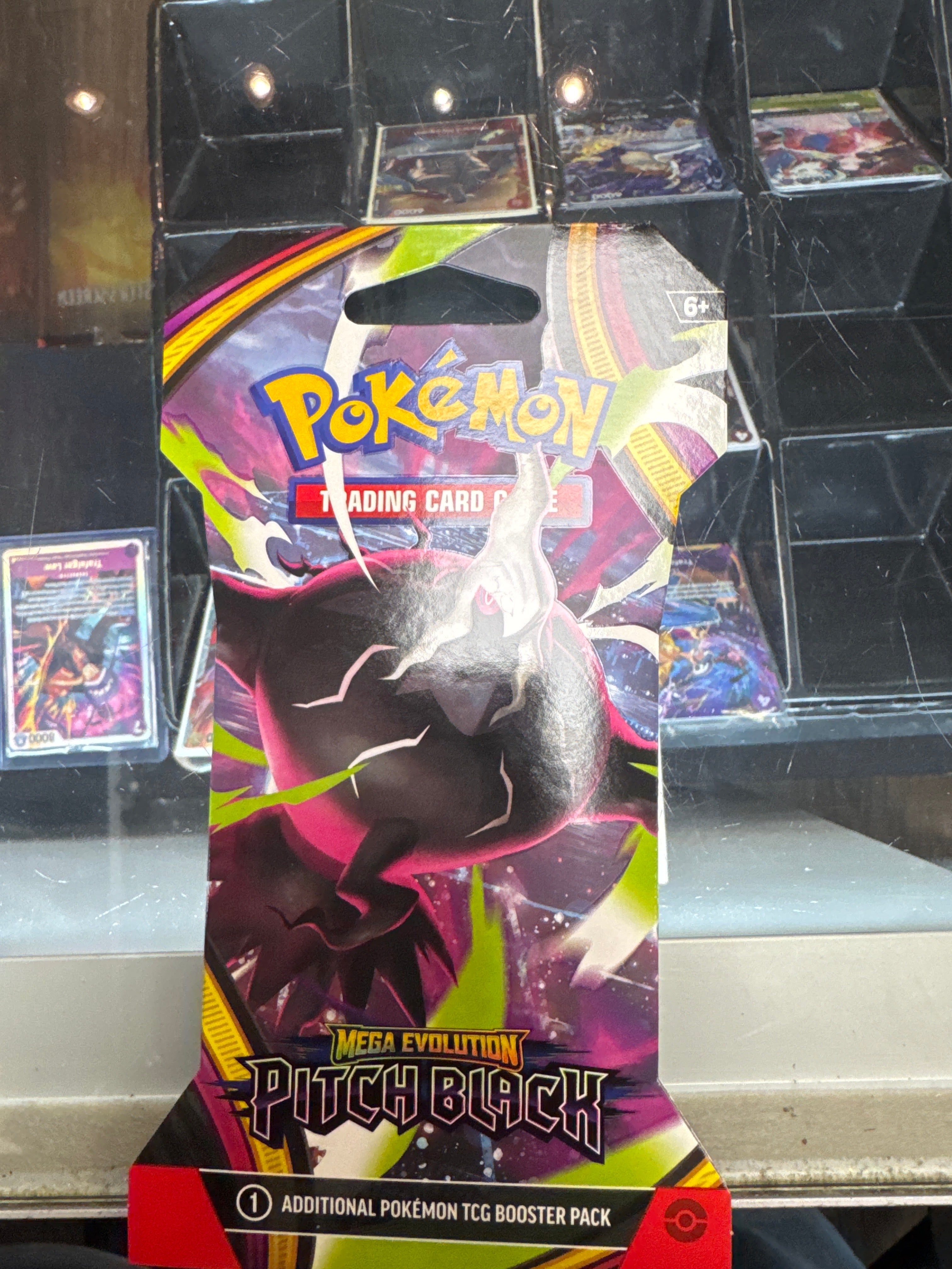 Pitch Black sleeved booster