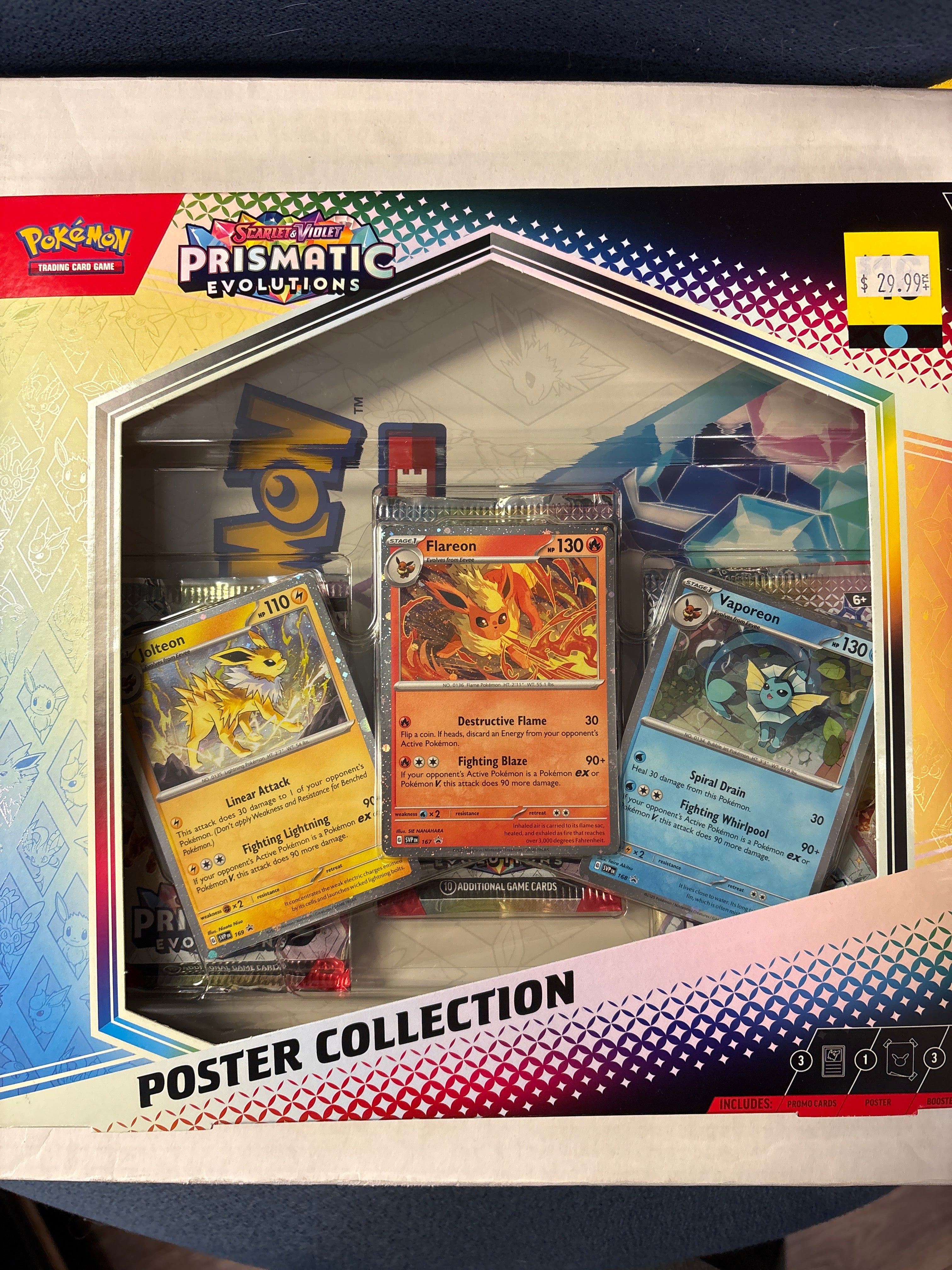 Pokemon TCG: Scarlet & Violet - Prismatic Evolutions Poster Collection