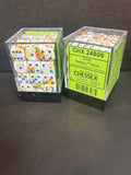 Dice sets: Chessex 36 mini dice Brush Breezy Blue- CHX 24809