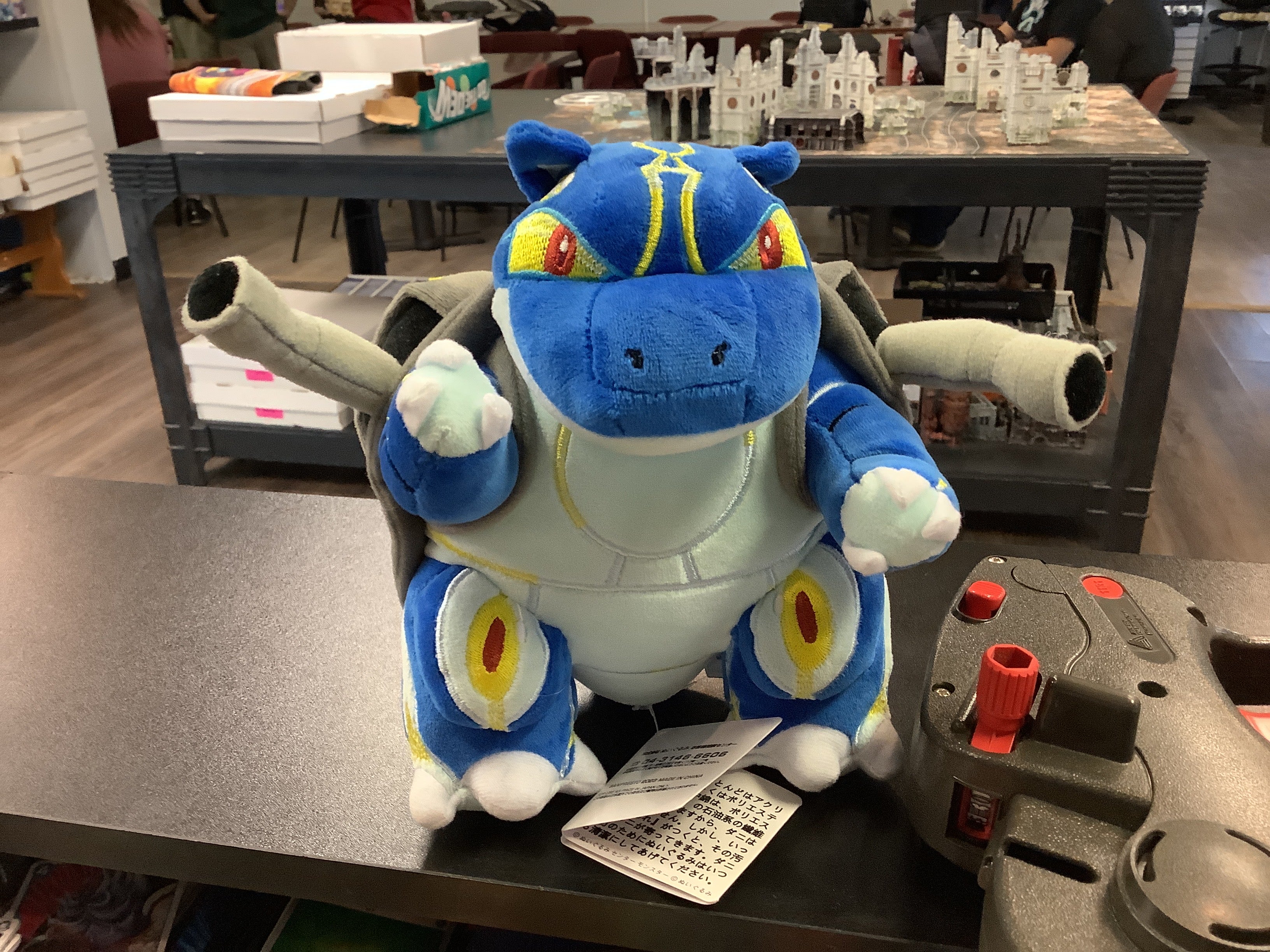 Pokemon Blastoise x Kyogre mix plush