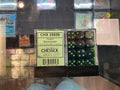 Chessex CHX 25858 opaque black/green