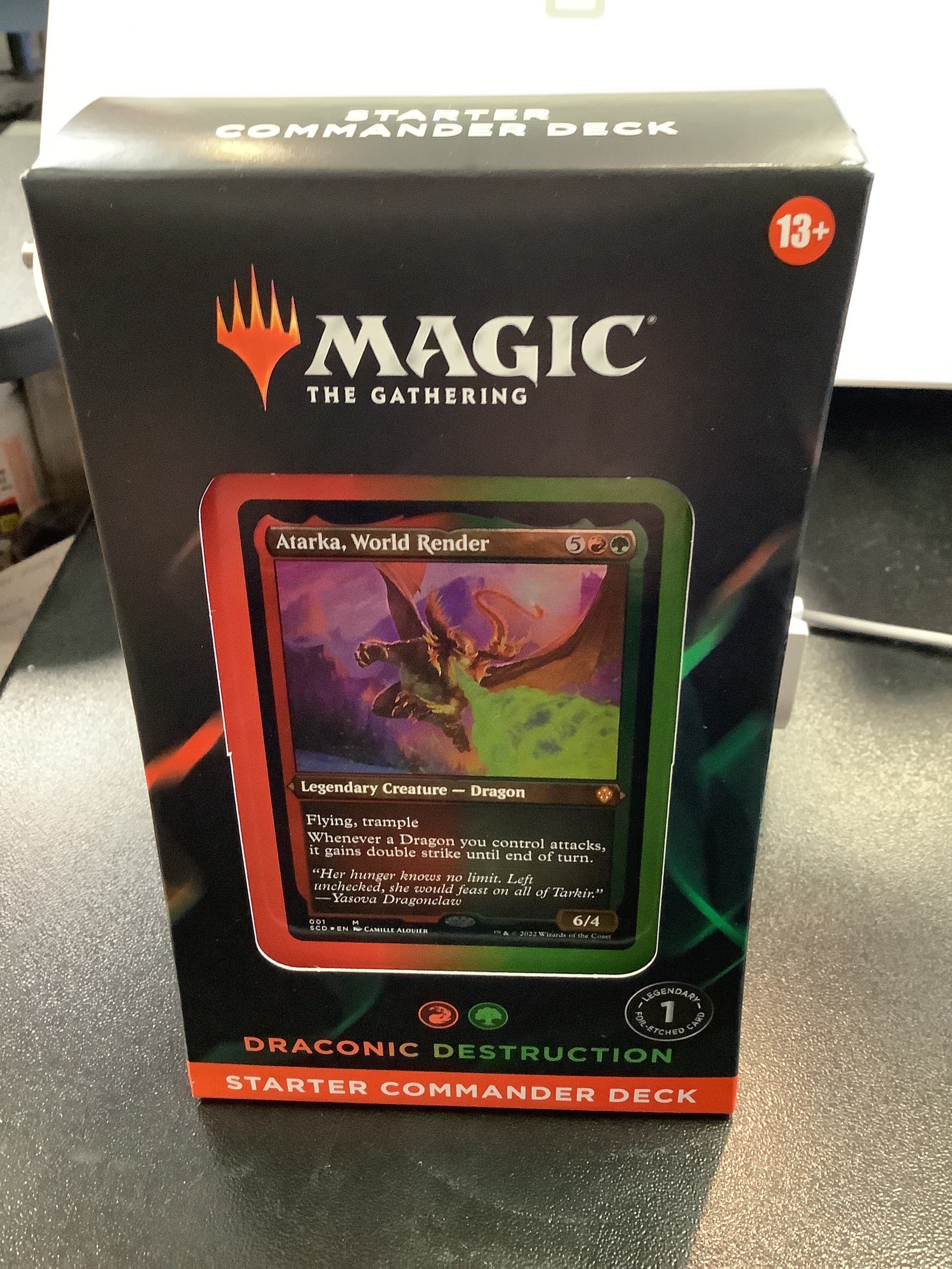 Magic the Gathering; Starter Commander deck: Draconic Destroyer