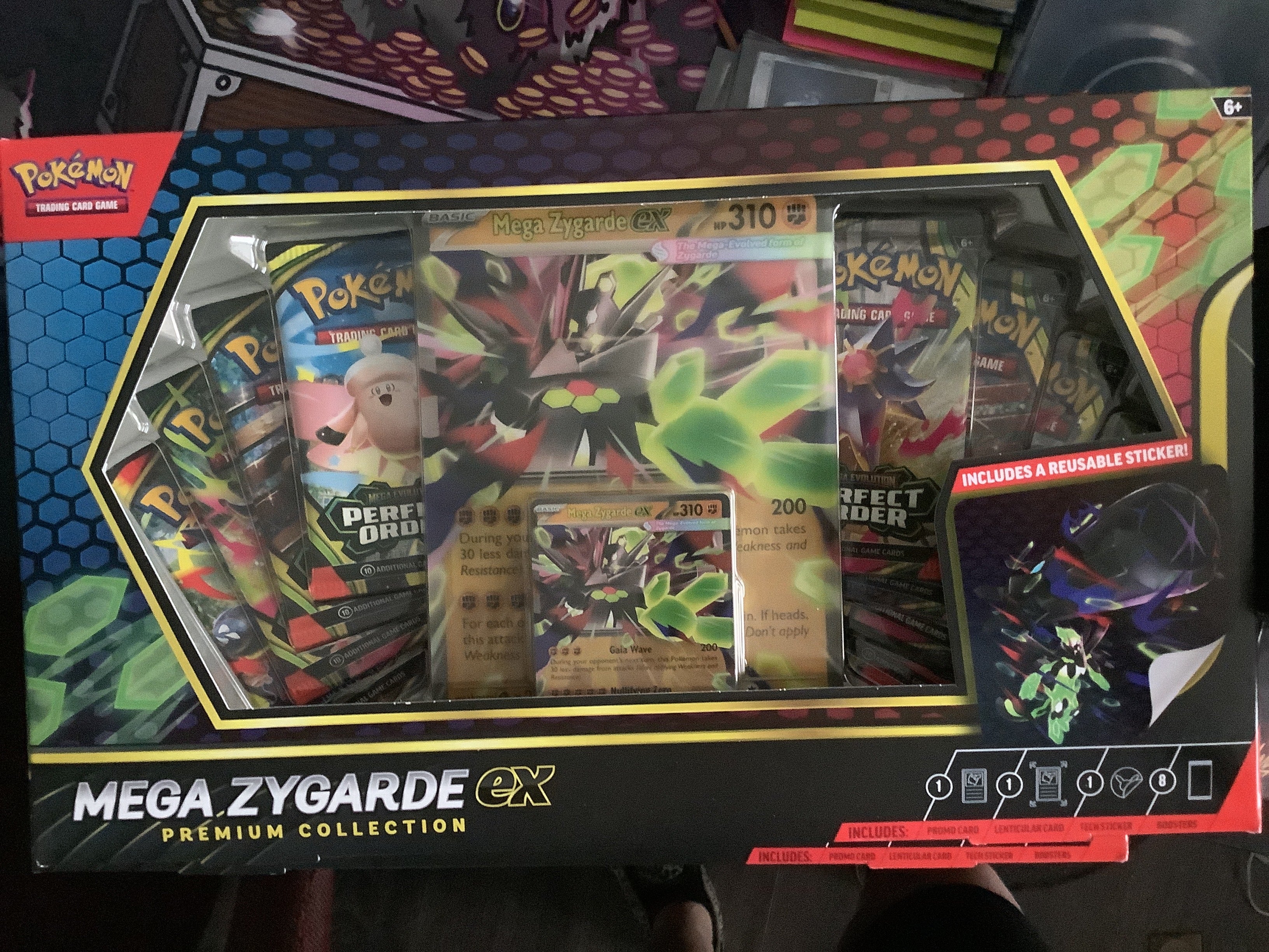 Pokemon mega zygarde ex premium collection