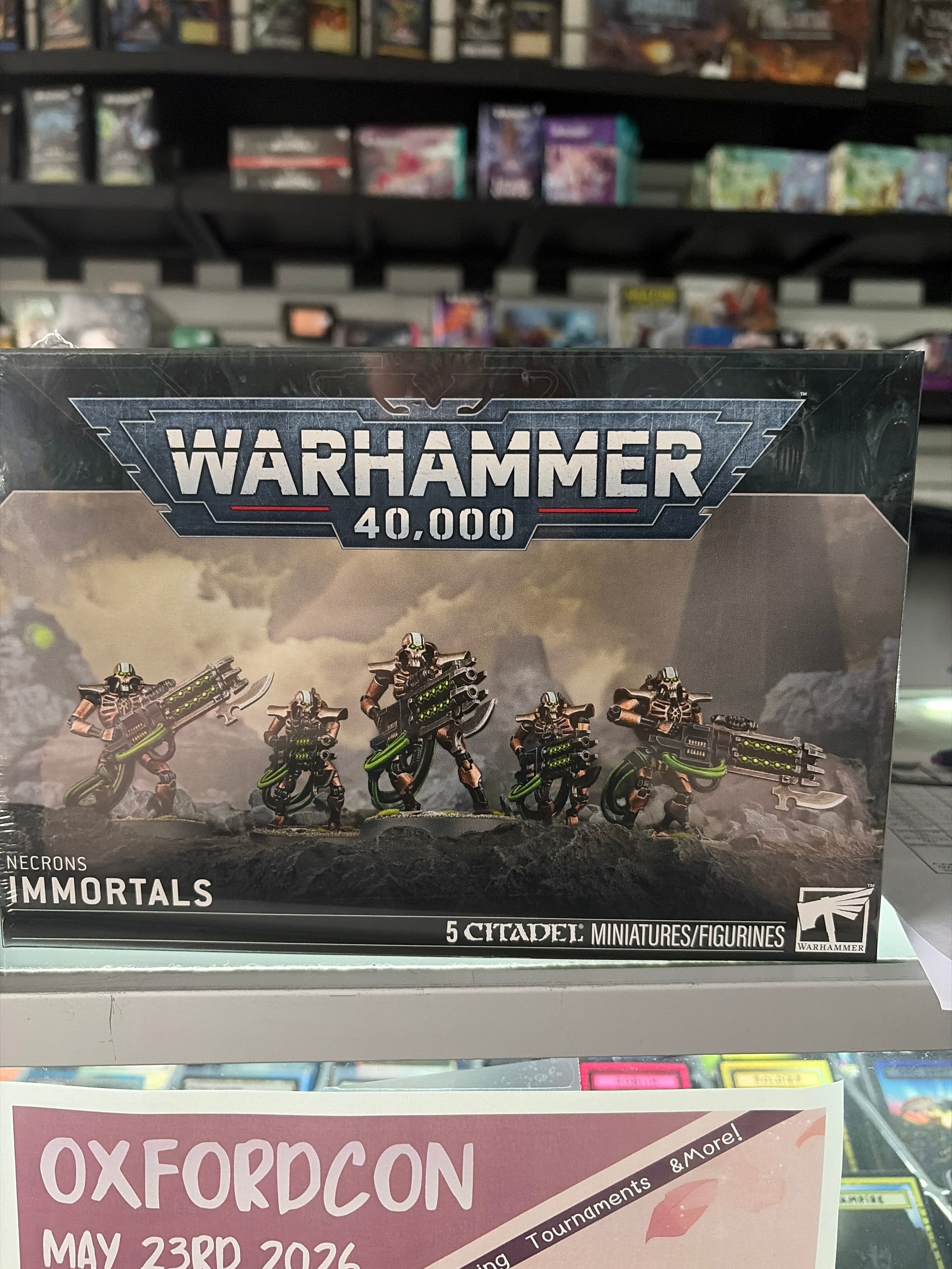 Necrons immortals