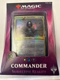[Consignment] Magic the gathering Subjective Reality Commander deck