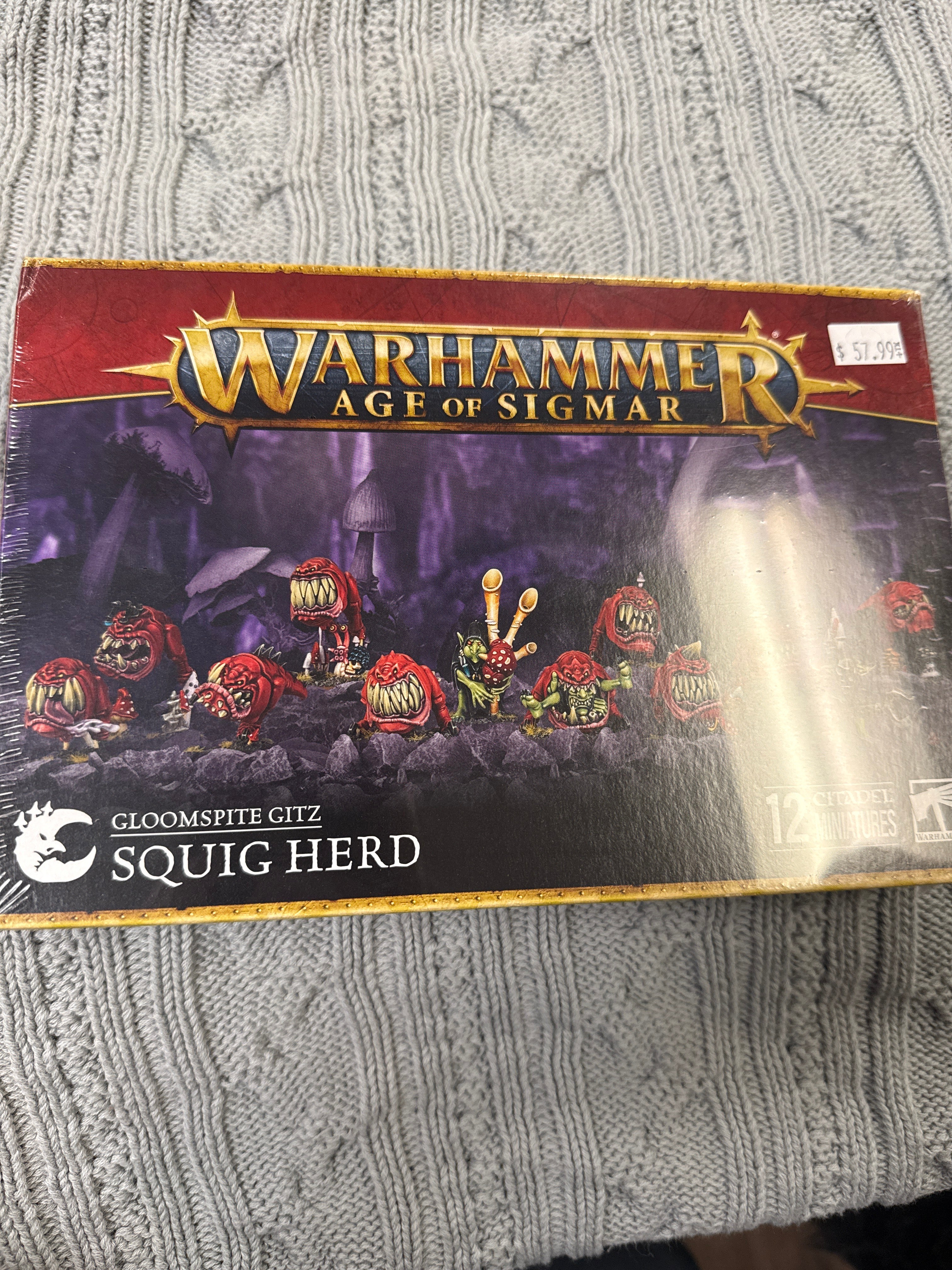 Warhammer Age of Sigmar - Gloomspite Gitz: Squid Herd