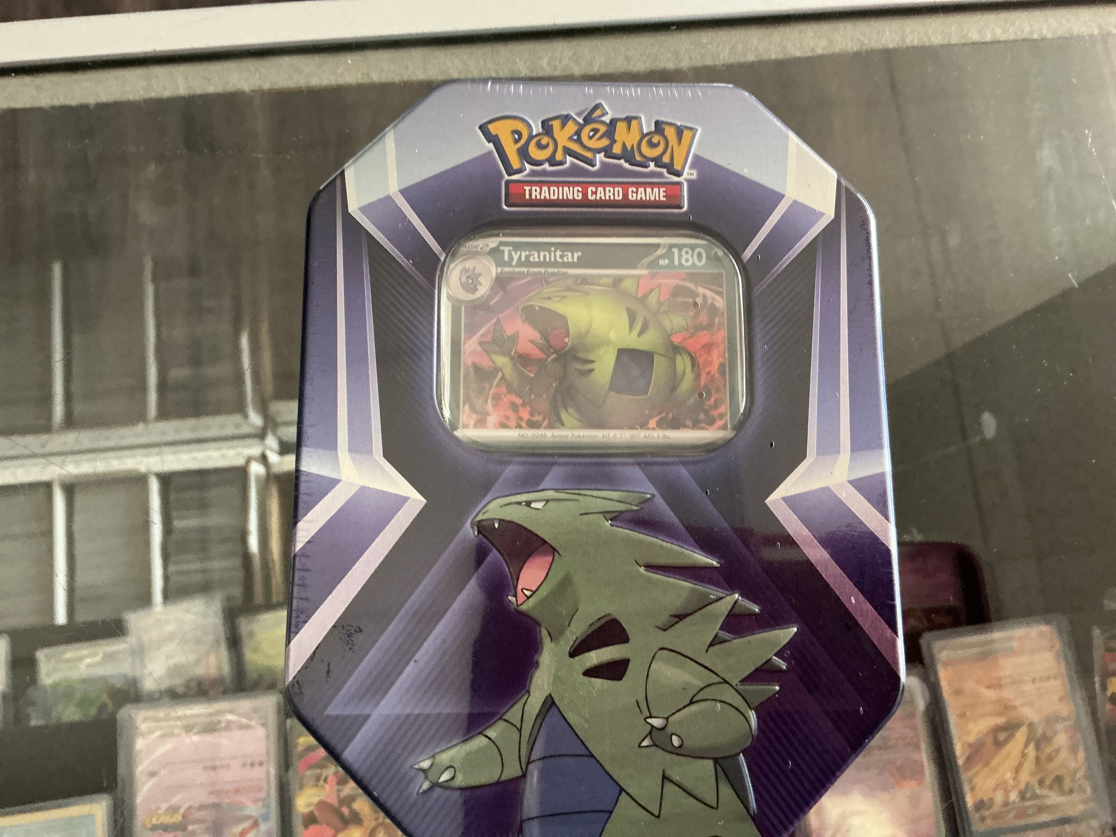 Pokemon DG triple whammy tin -3 booster packs