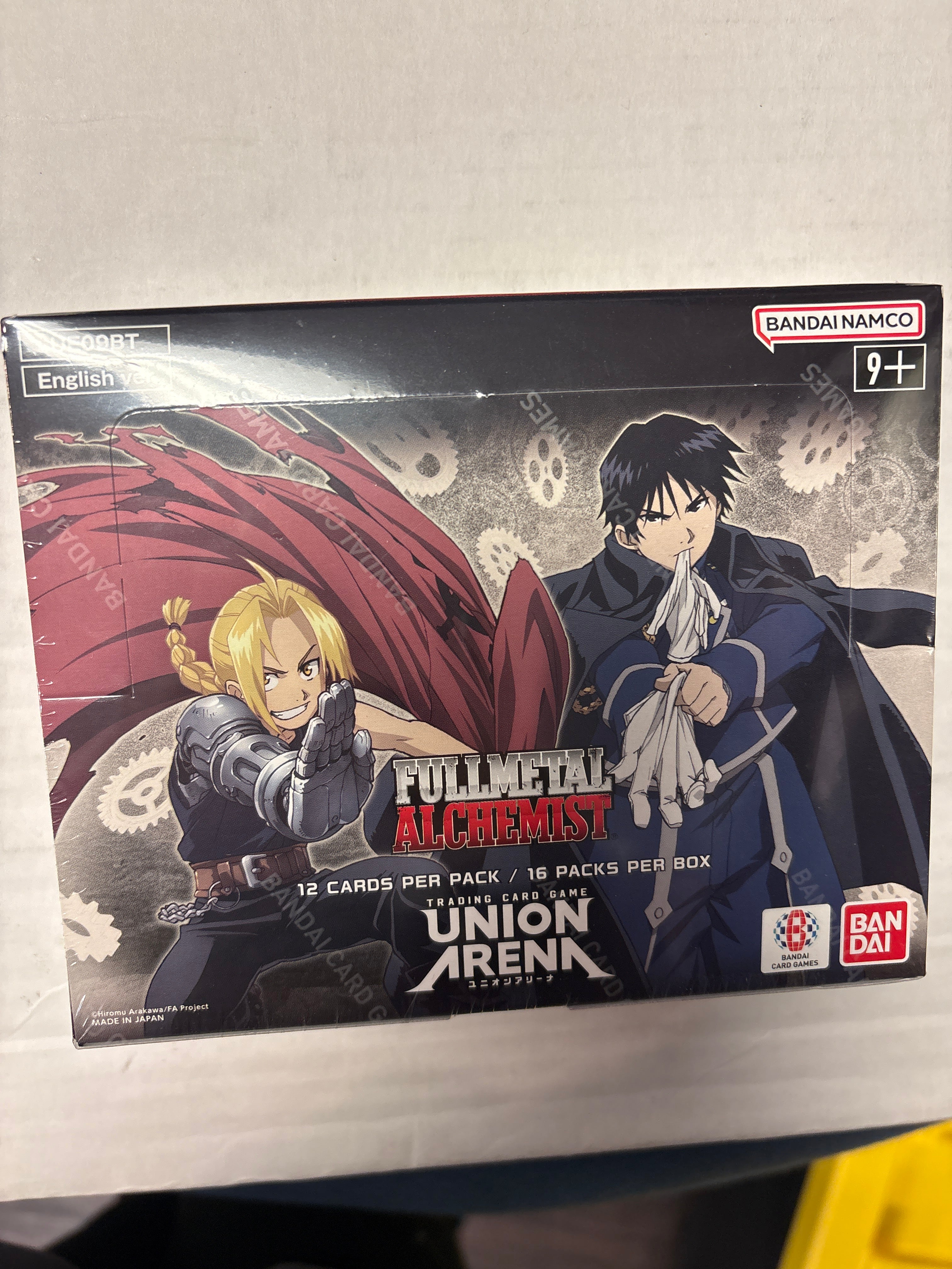 Union Arena Card Game: Booster Box Full Metal Alchemist (UE09BT)