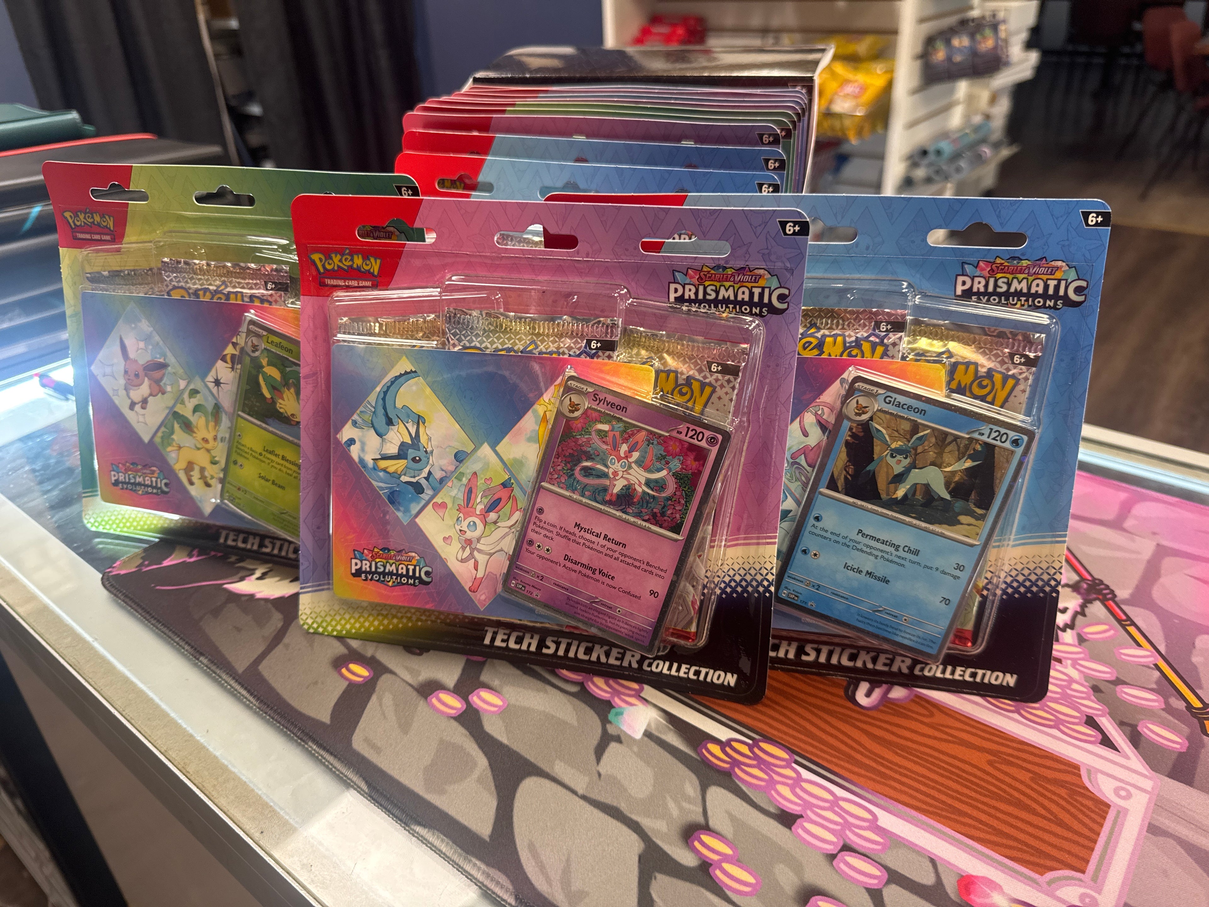 Prismatic Tech Sticker Collection