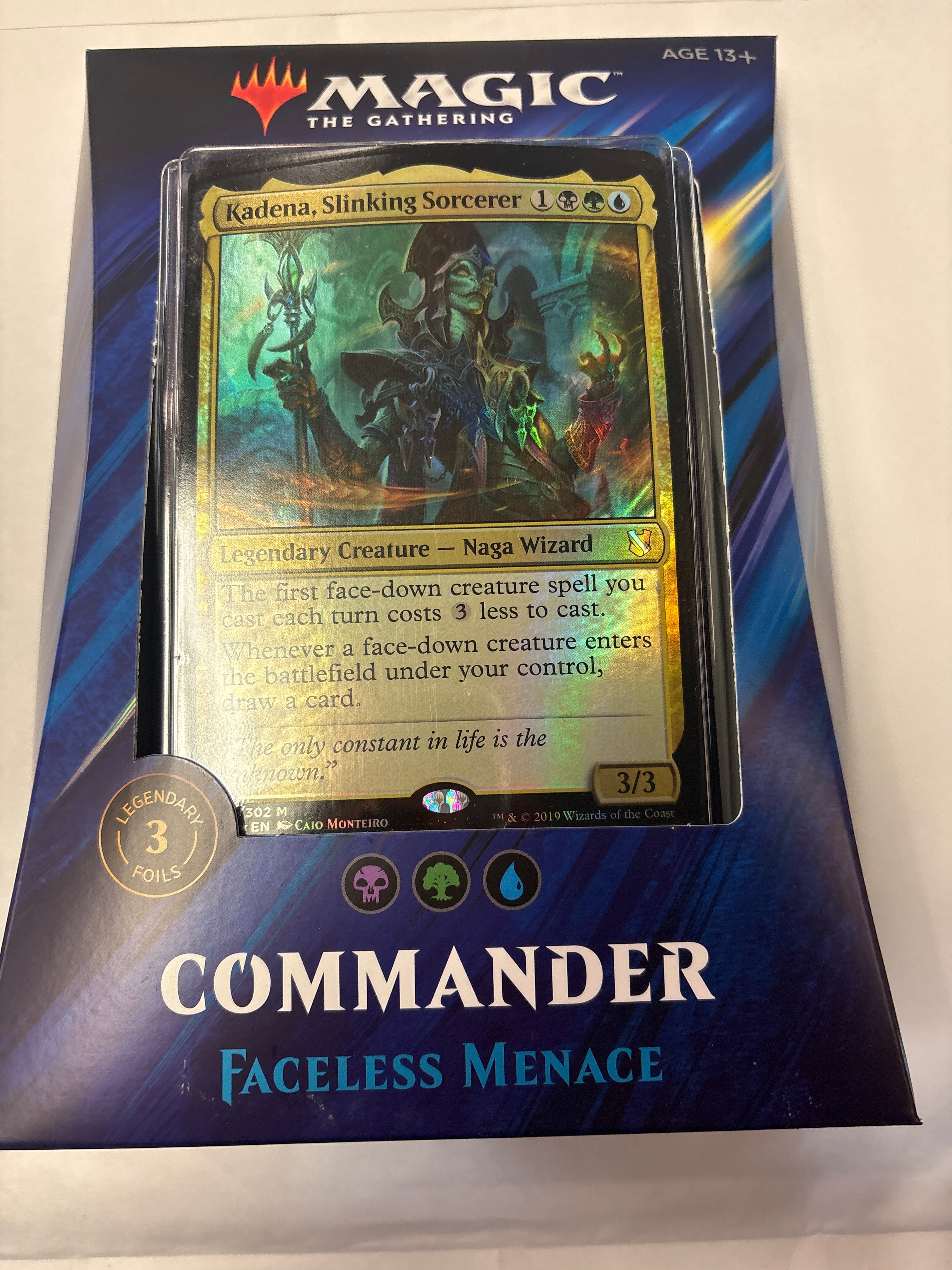 [Consignment] Magic the gathering Faceless Menace Commander deck