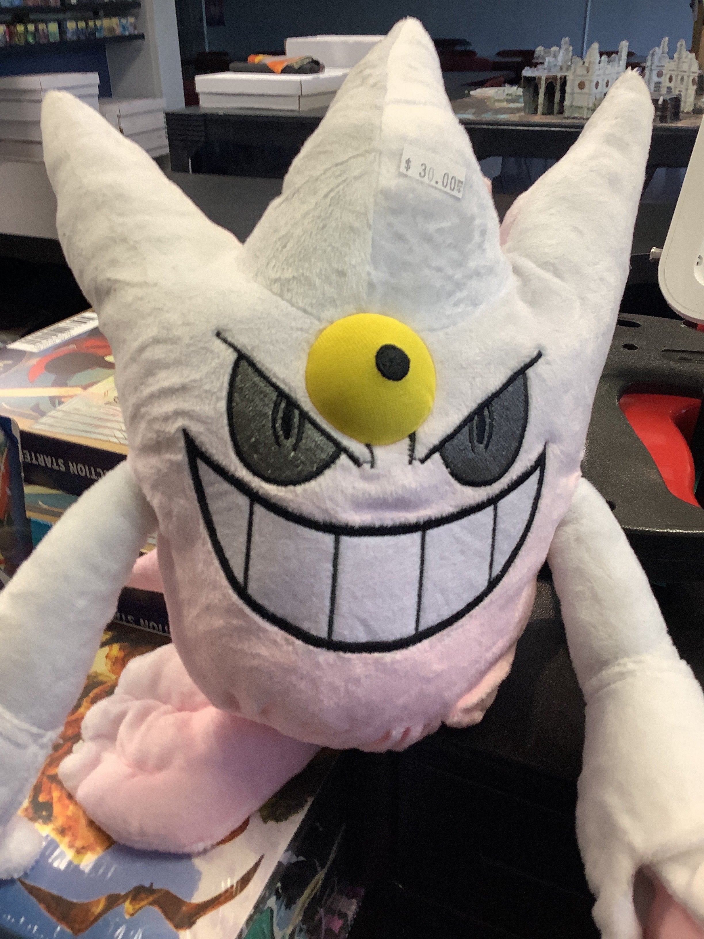 Pokemon shiny mega Gengar plush