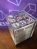 Dice Set: Chessex 26824 Copper/Steel-white