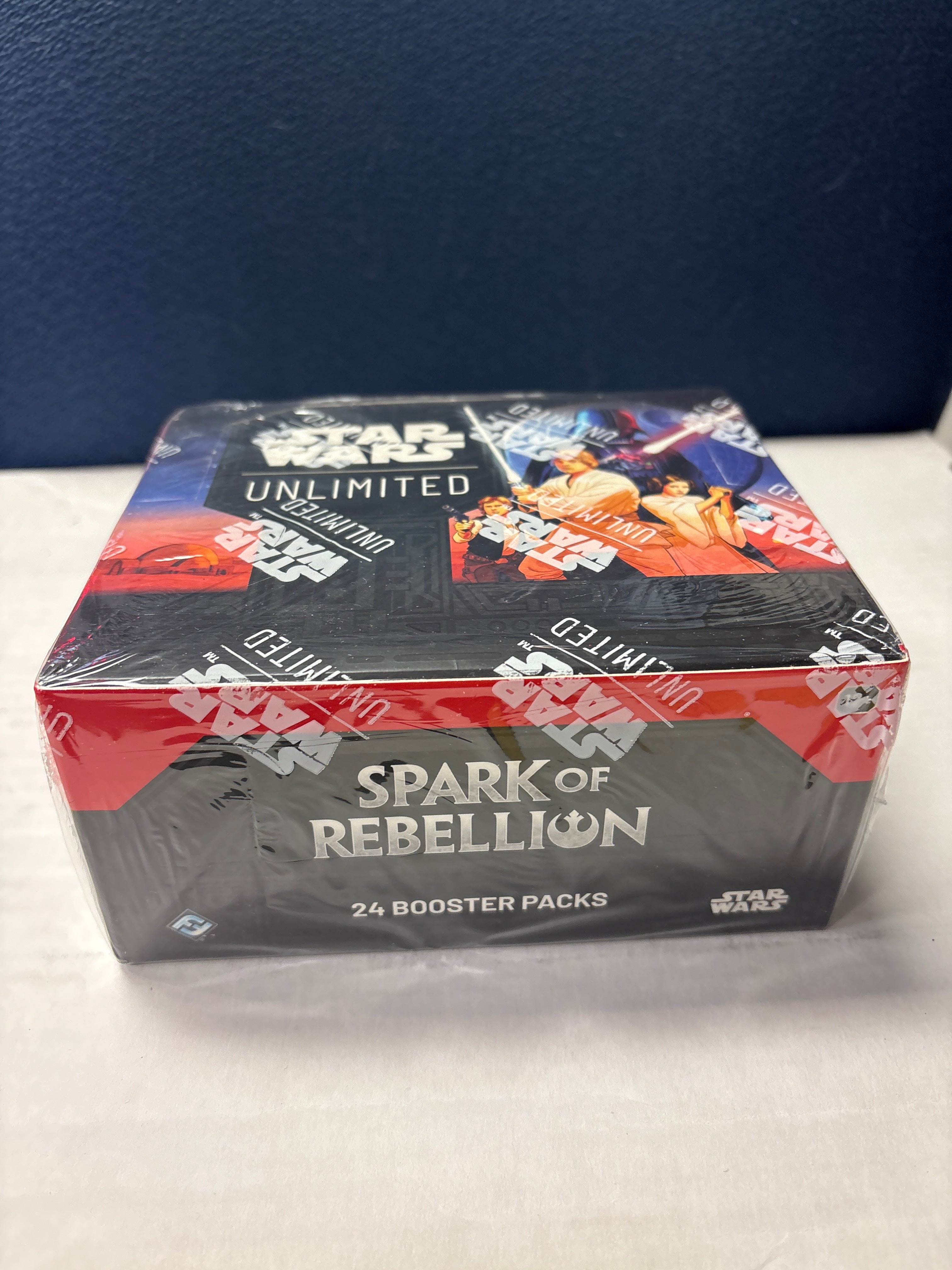 Star Wars: Unlimited TCG Spark of Rebellion Booster Display (Set of 24 Booster Packs)