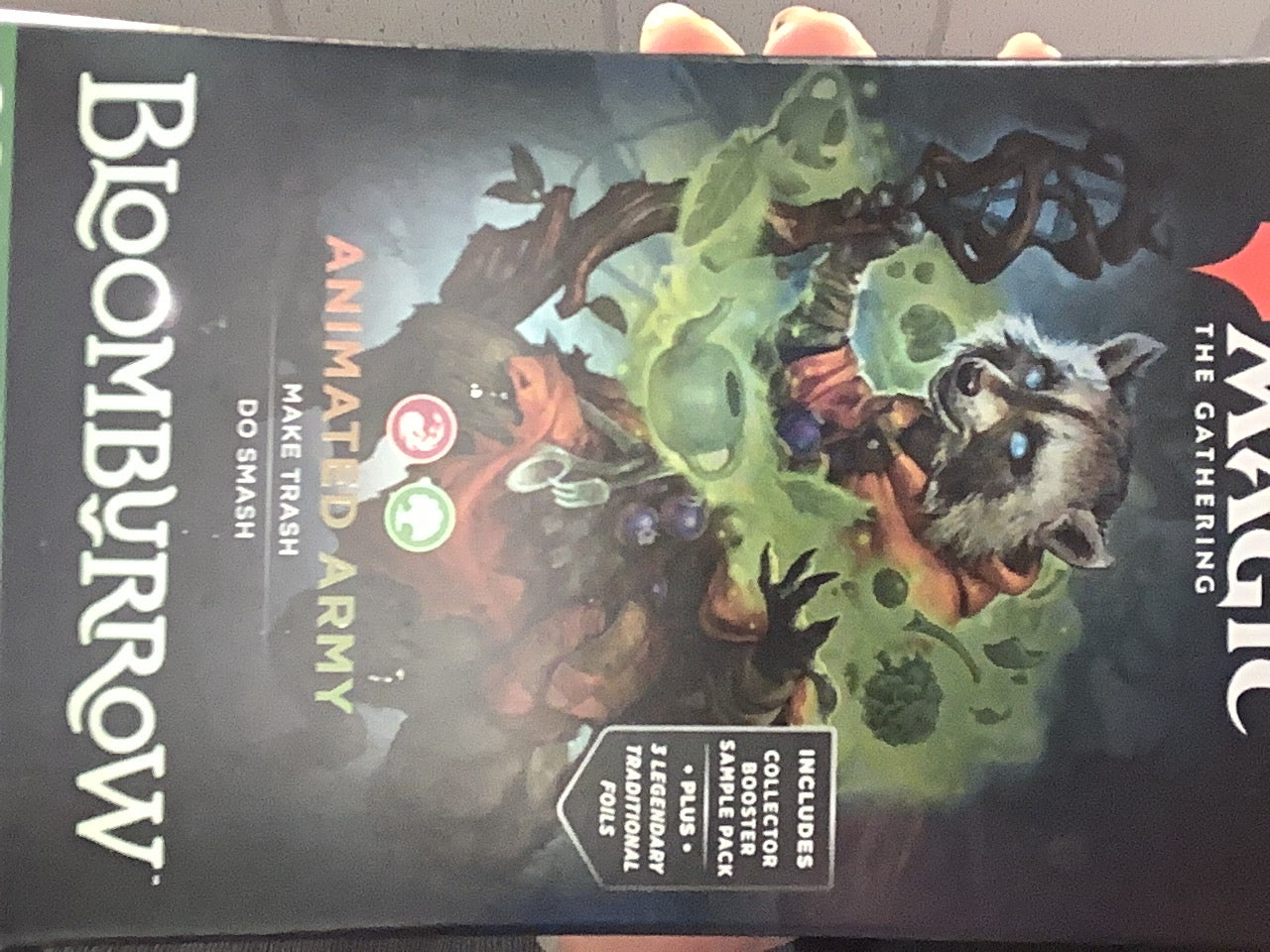 MTG BloomBurrow Animated Army commander deck