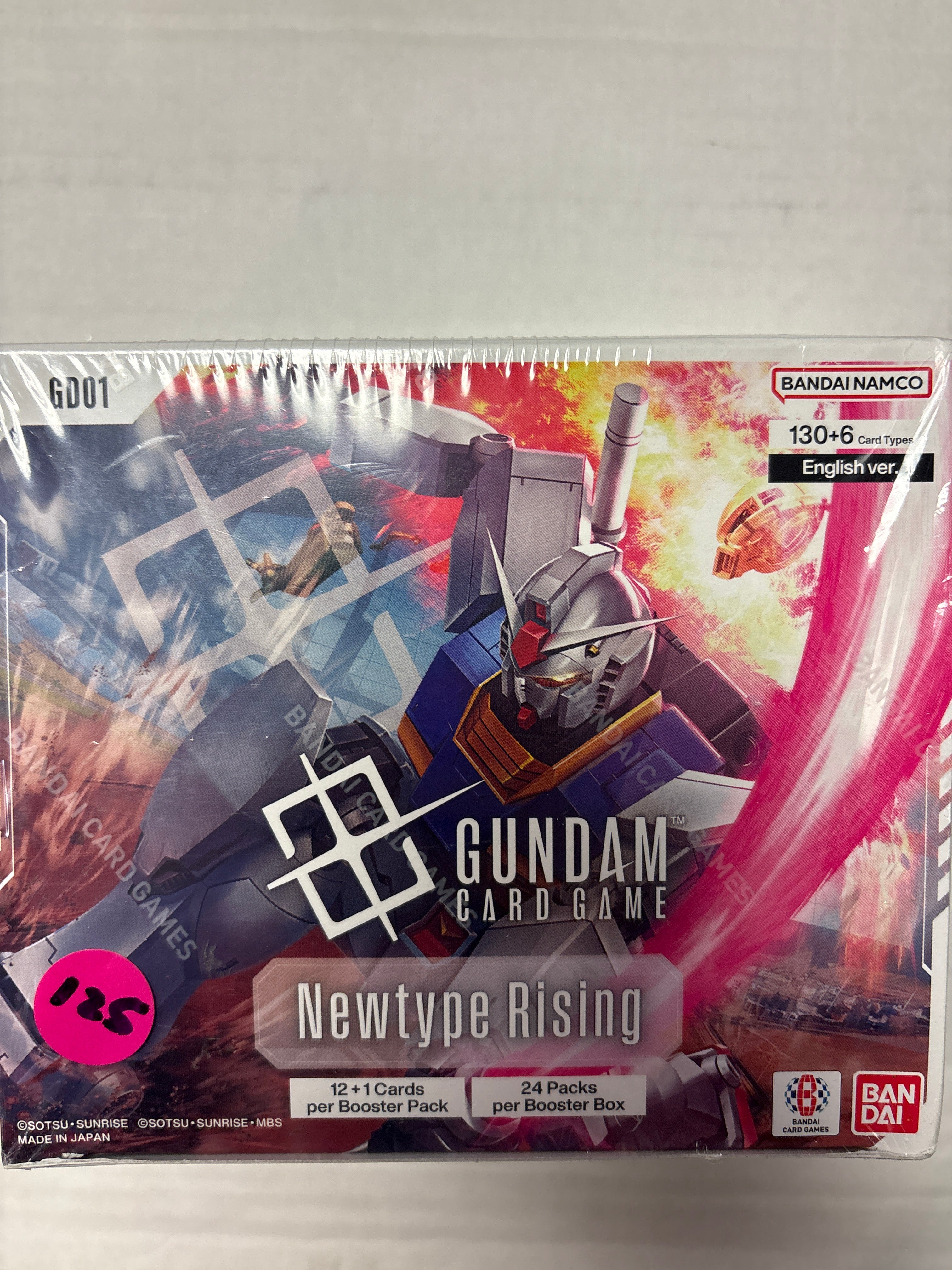 Gundam Card Game Booster Pack Box NewType Rising 24Packs
