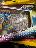Pokemon Prismatic Evolutions Lucario & Tyranitar box