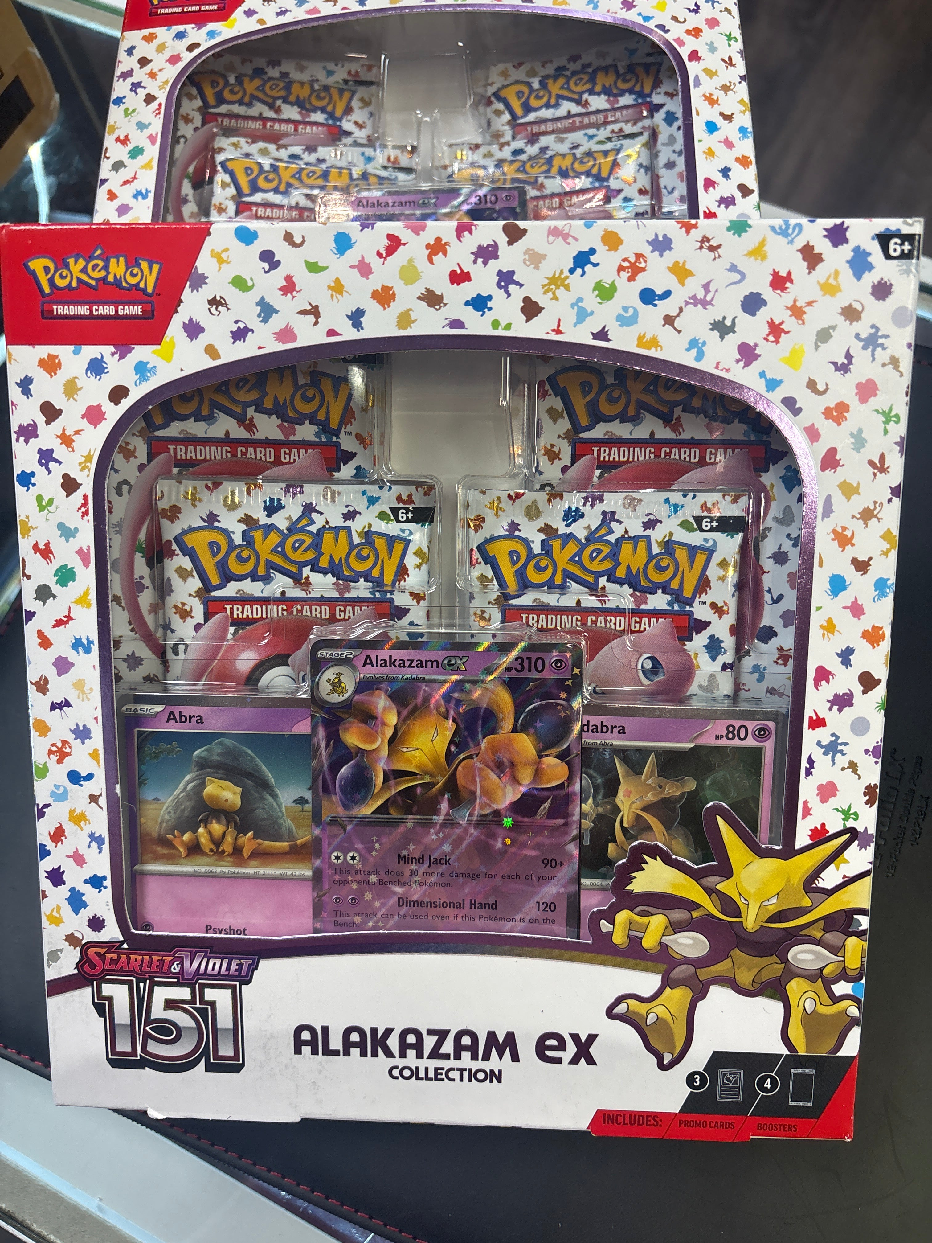 Pokemon: Alakazam ex specialty box ￼