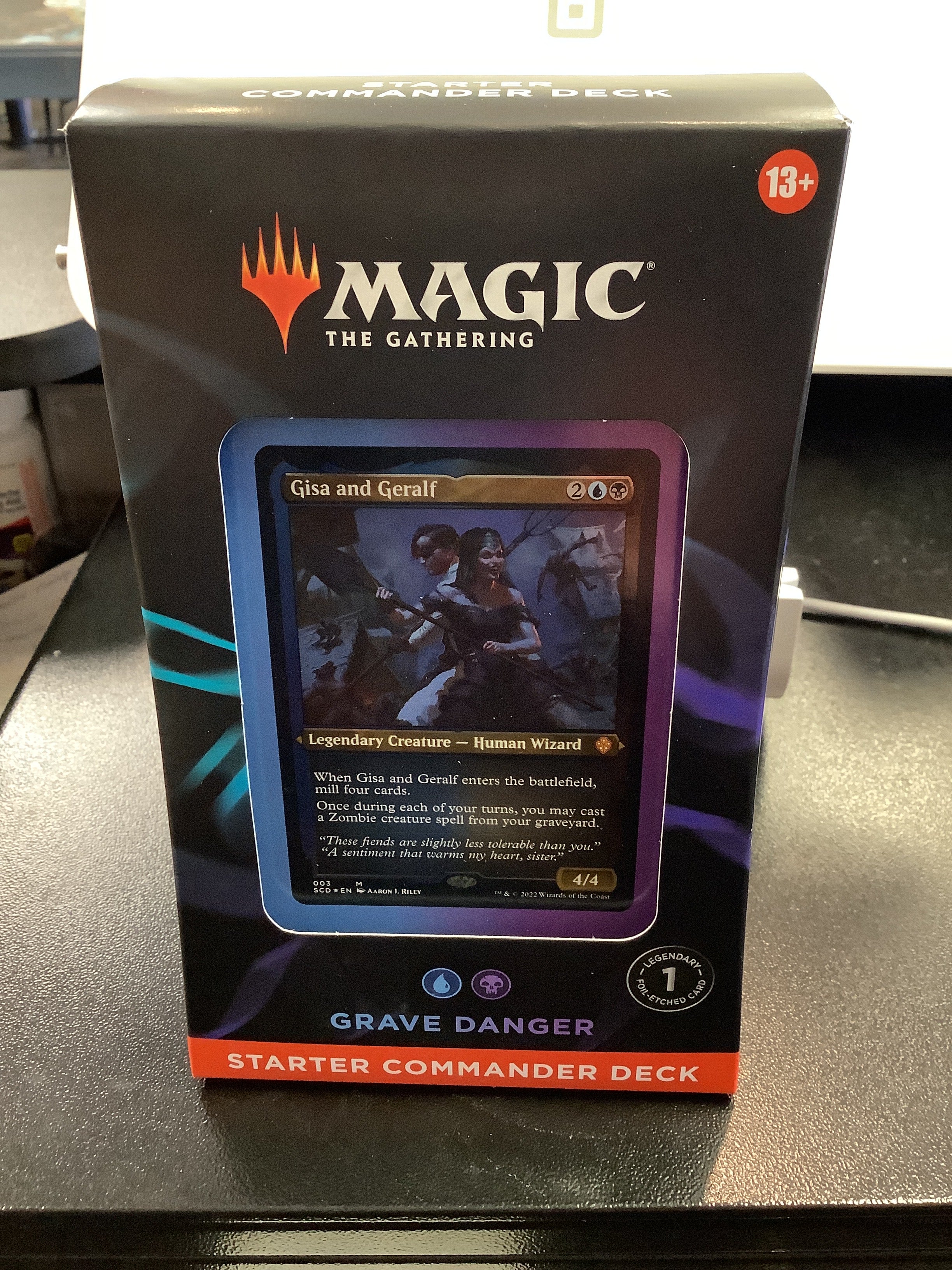 Magic the Gathering; Starter Commander Deck: Grave Danger