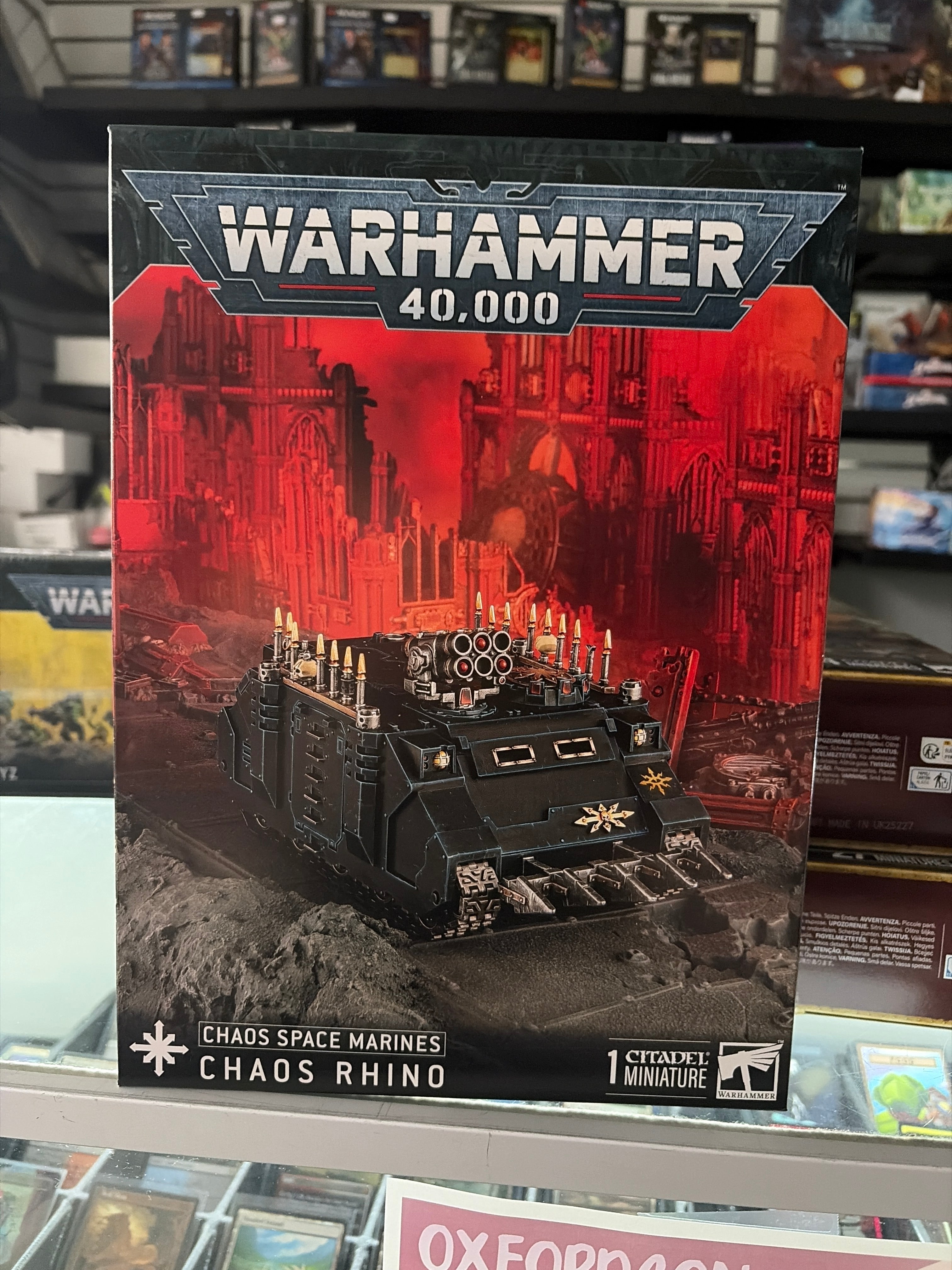 Chaos space marines rhino