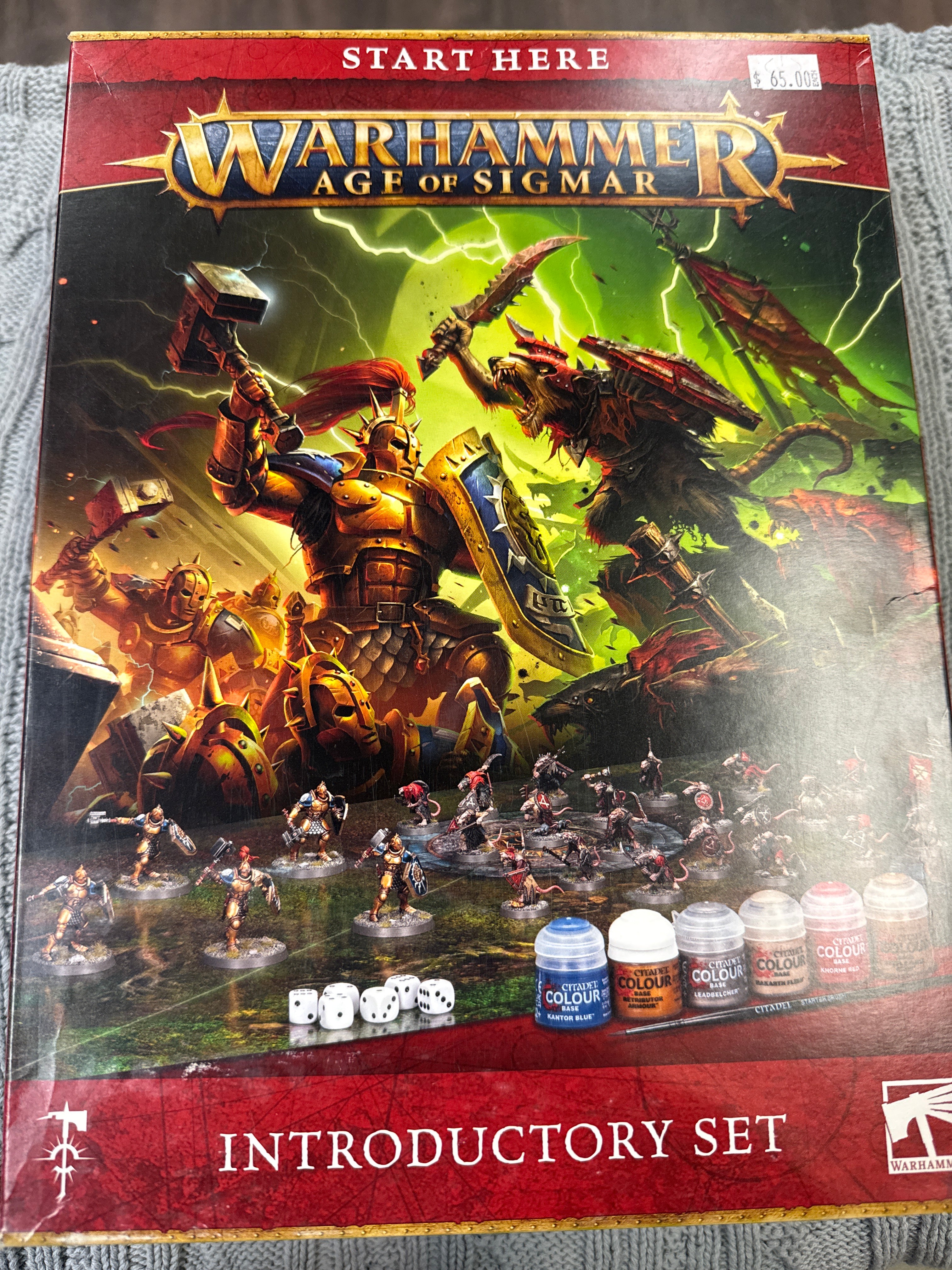 Warhammer Age of Sigmar - Introductory Set: Build, Read, Paint