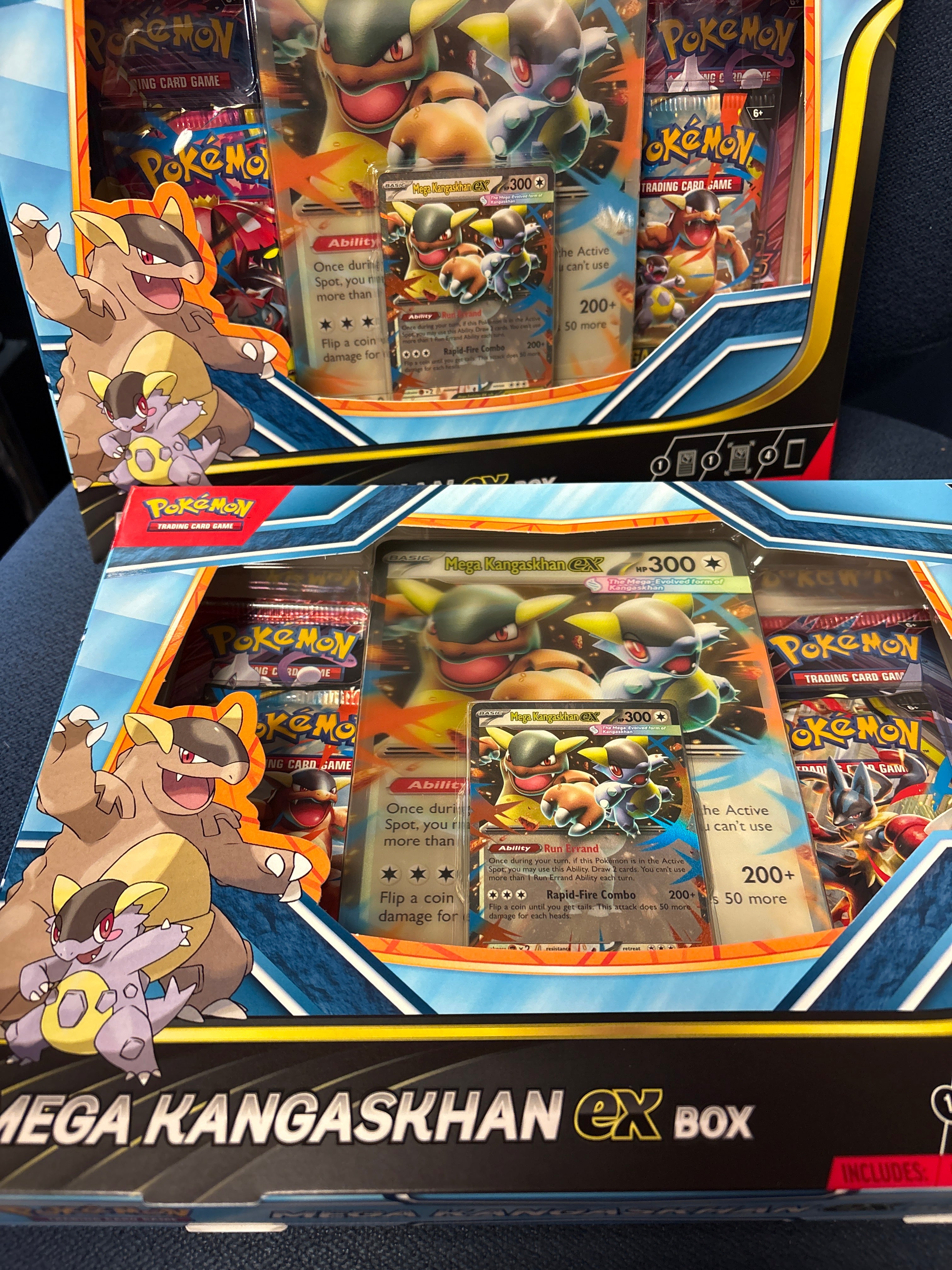 Pokemon Mega Kangagaskhan ex box