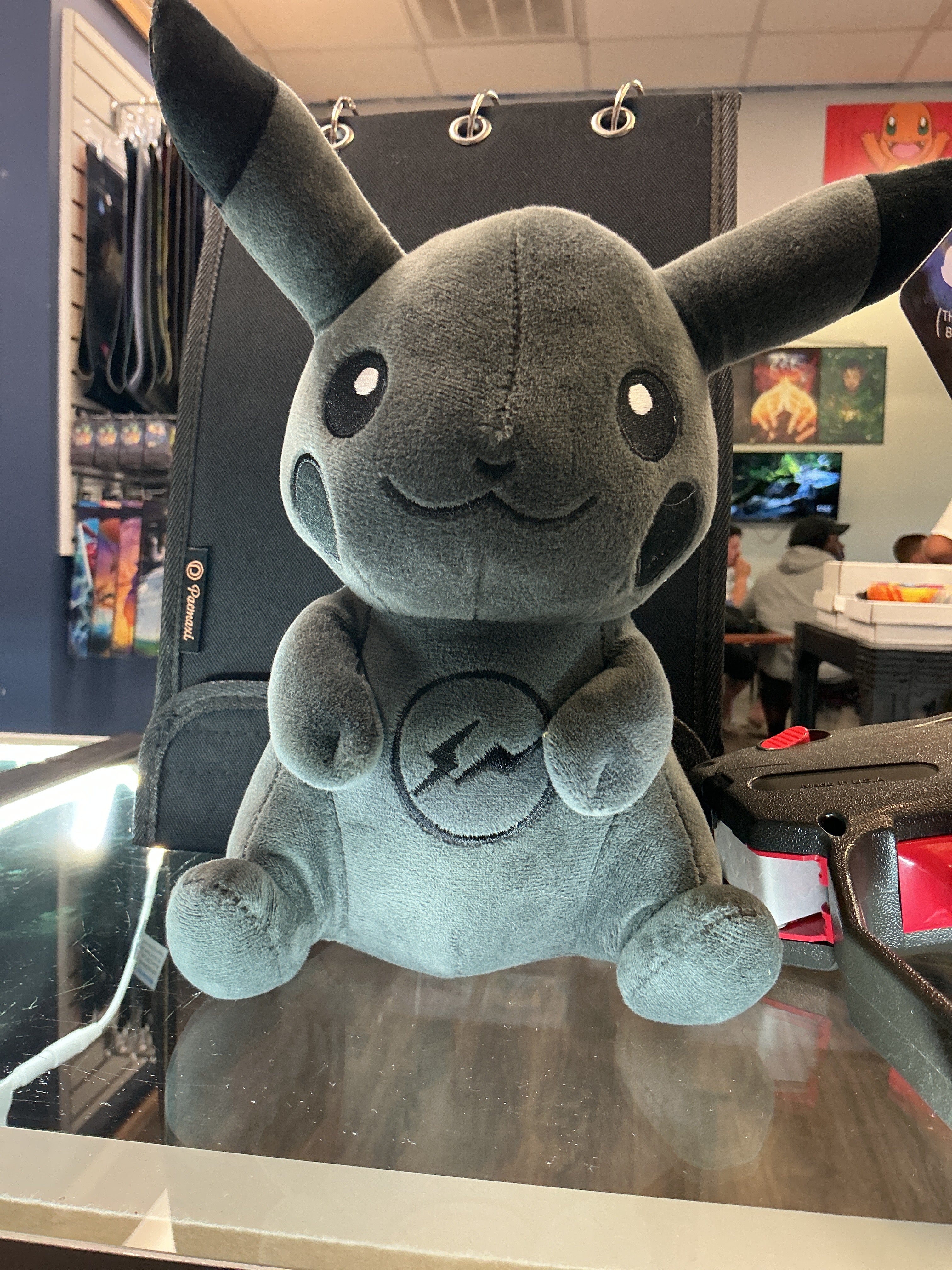 Pokémon pikachu black plush
