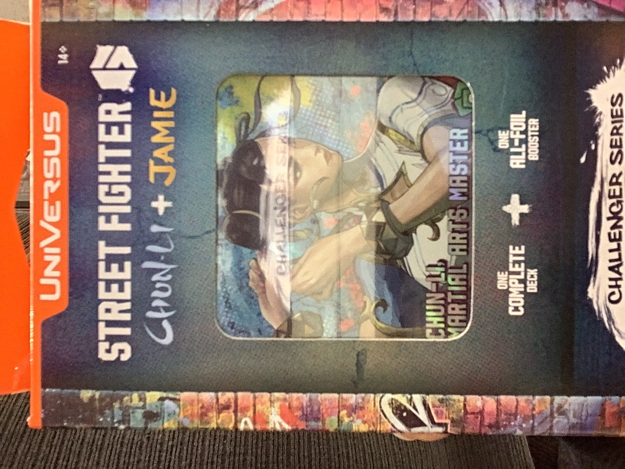Universus street fighter chun li + Jamie deck