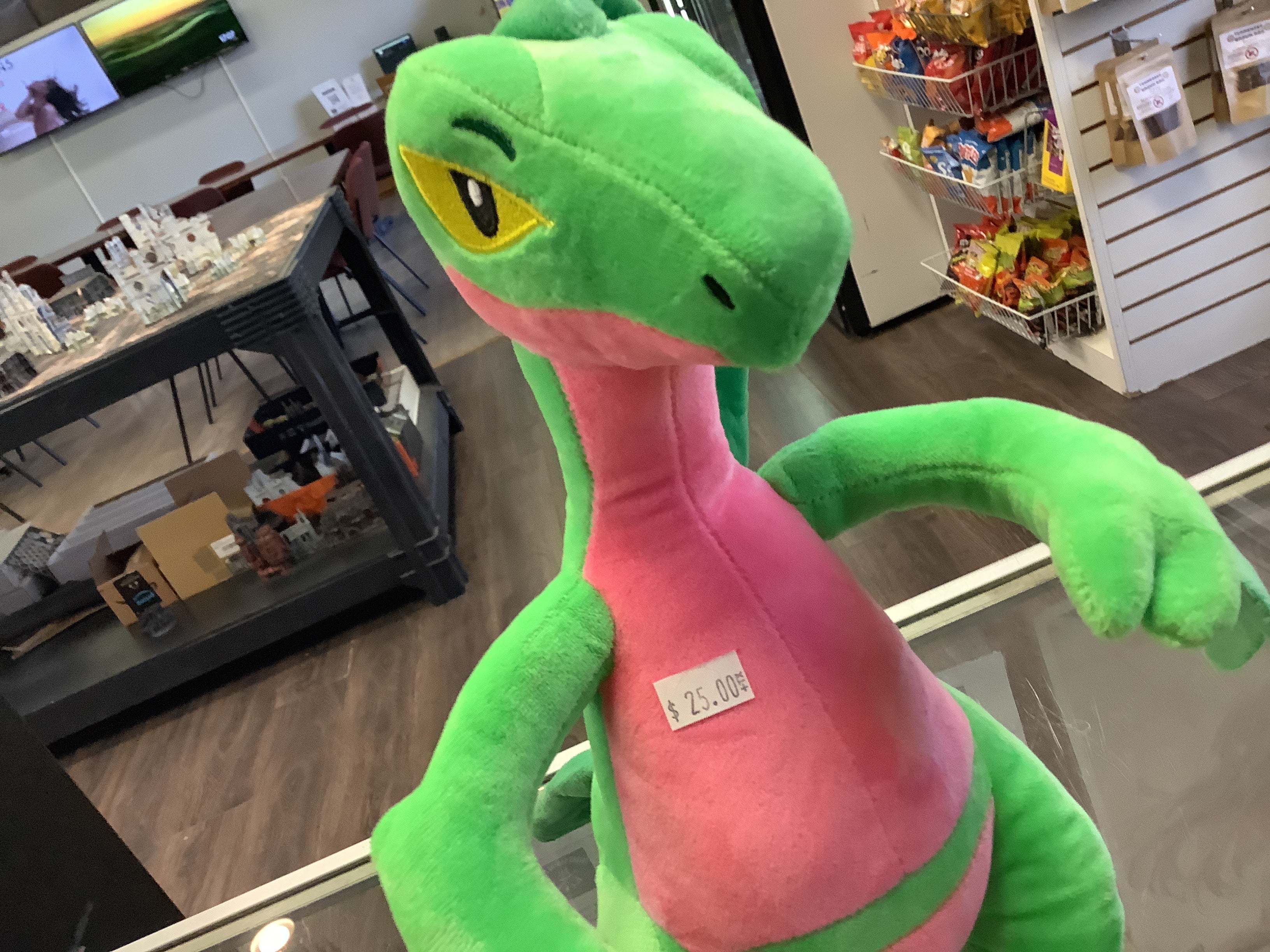 Pokemon Grovyle plush