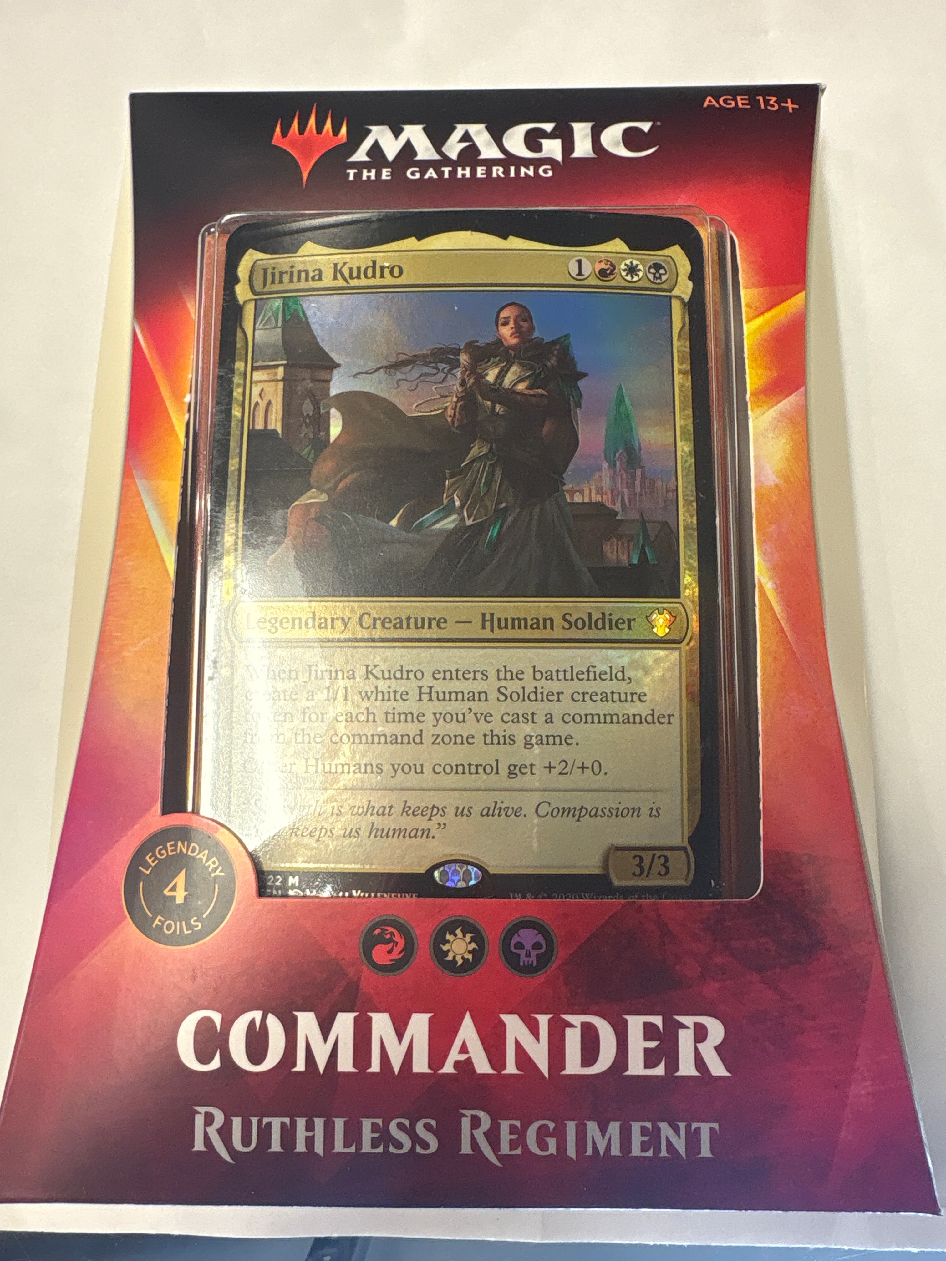 [Consignment] Magic the Gathering Commander Ruthless Regiment Deck
