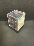 Dice set: Chessex 36 mini dice Nebula Primary Blue luminary effect glow in the dark- CHX 27959