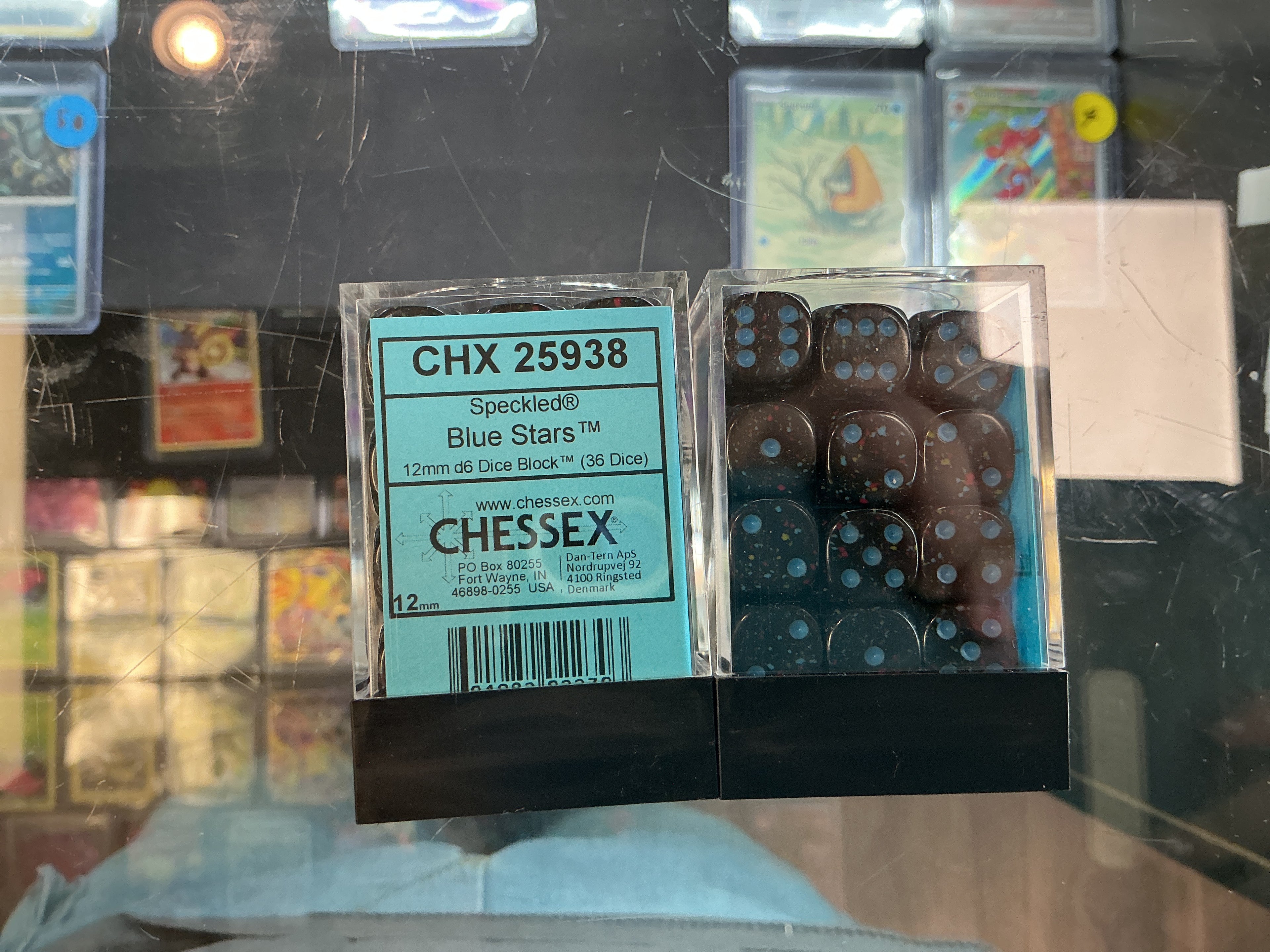 Chessex CHX 25938 speckled blue stars