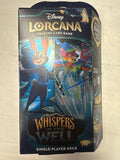 Lorcana TCG: Whispers in the Well Single-Player Deck - Sapphire & Steel - Engaging Gameplay - Over 200 Original Disney Artworks