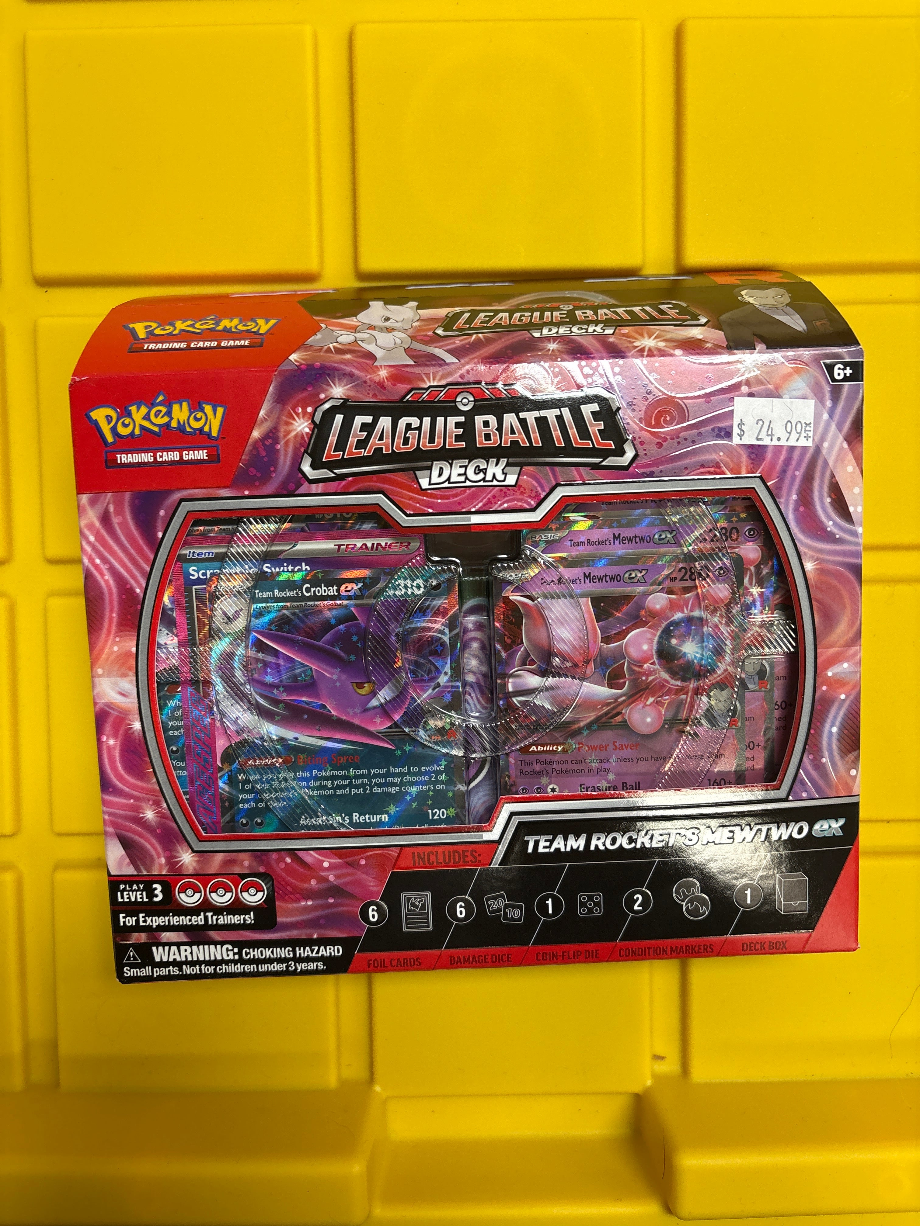 Pokemon TCG: Team Rocket’s Mewtwo ex Box