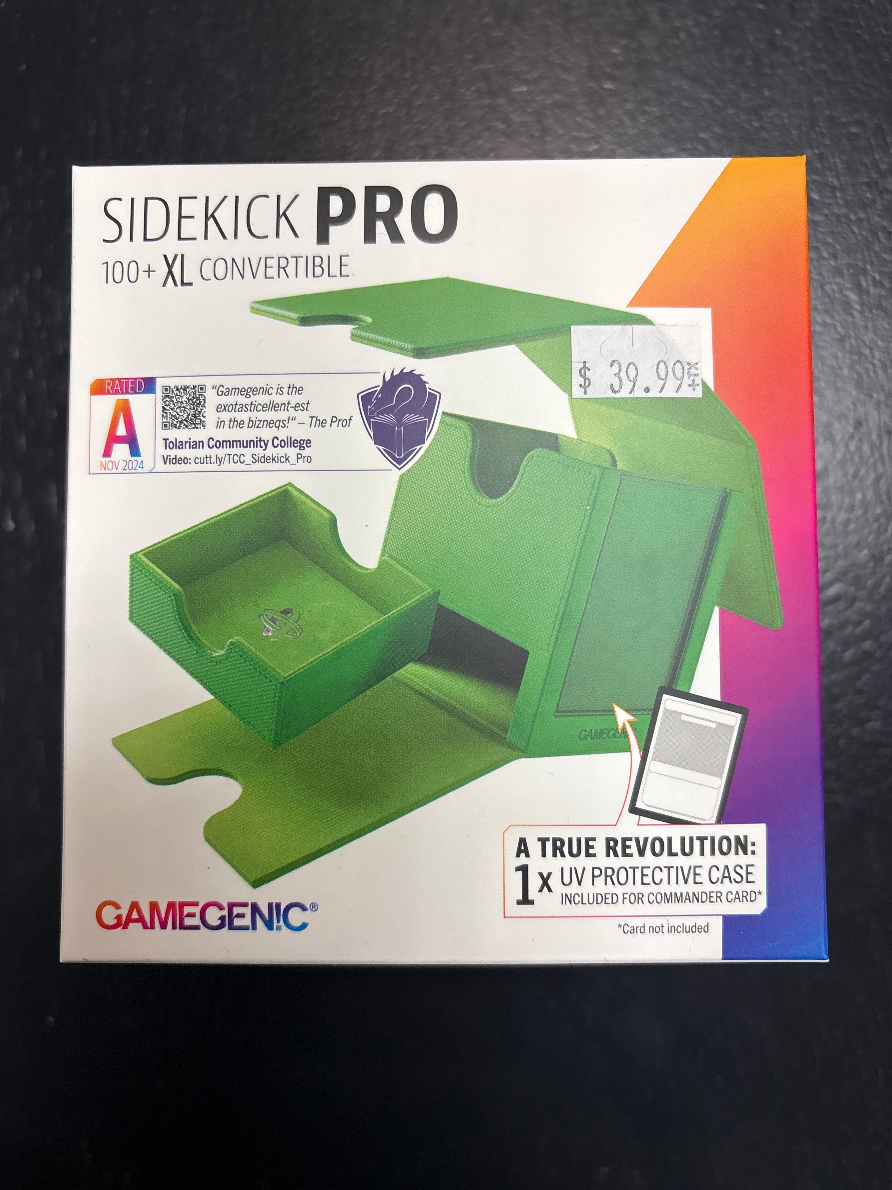 Gamegenic Sidekick Pro 100+ XL Converible: Green