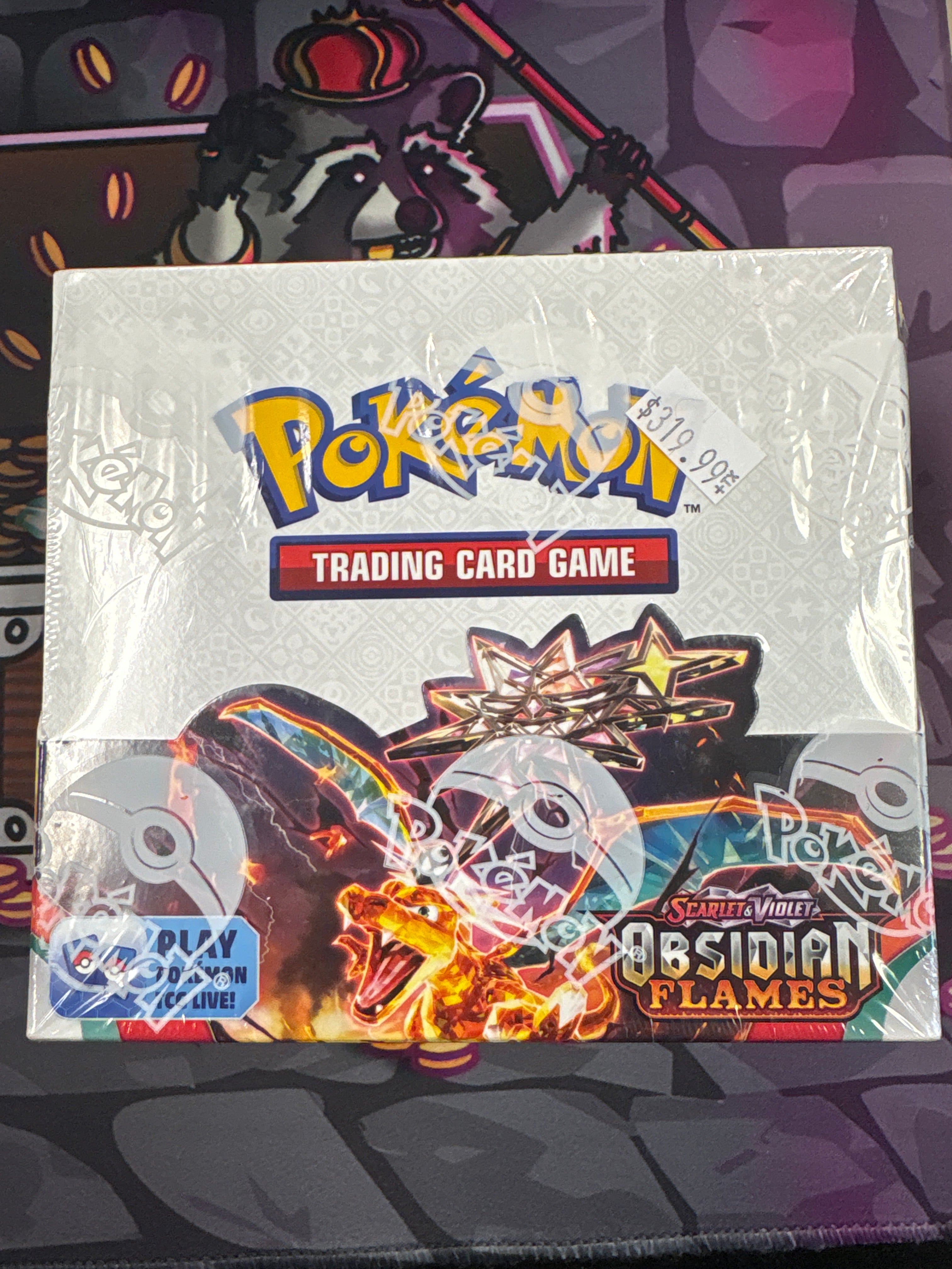 Pokemon Obsidian Flames Booster box