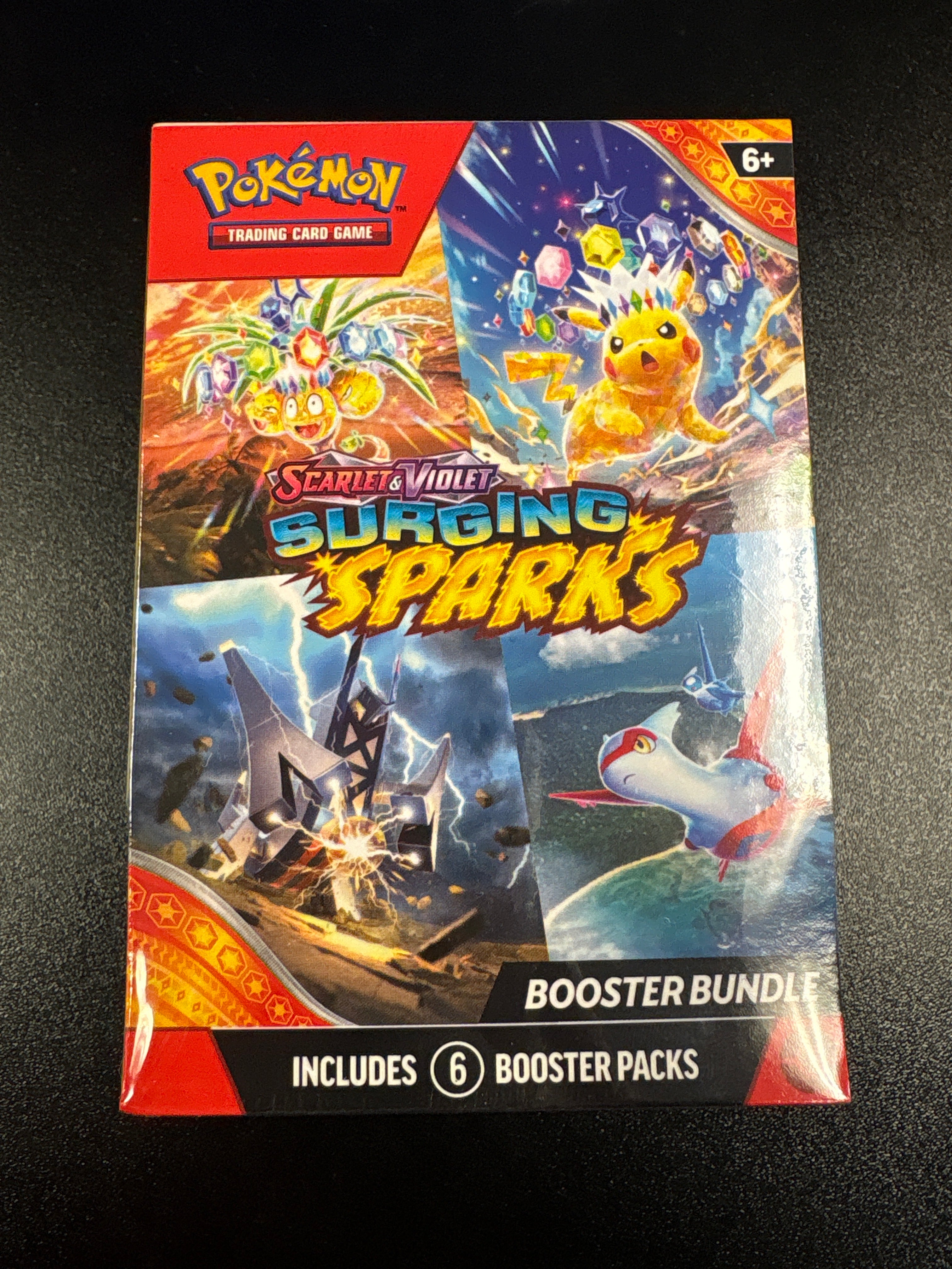 Pokemon Scarlet and Violet surging sparks booster bundle