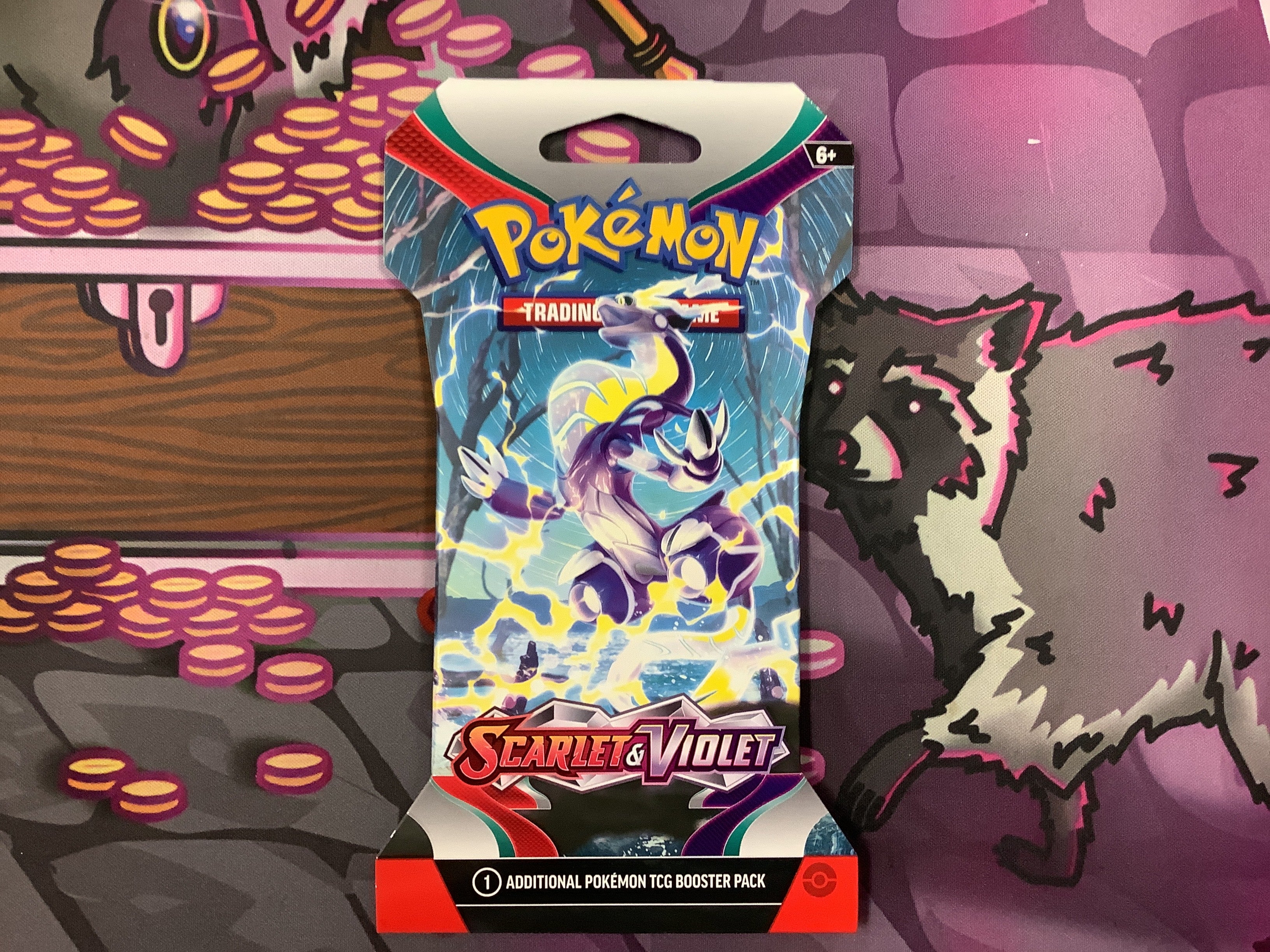 Pokemon scarlet&violet sleeved booster pack