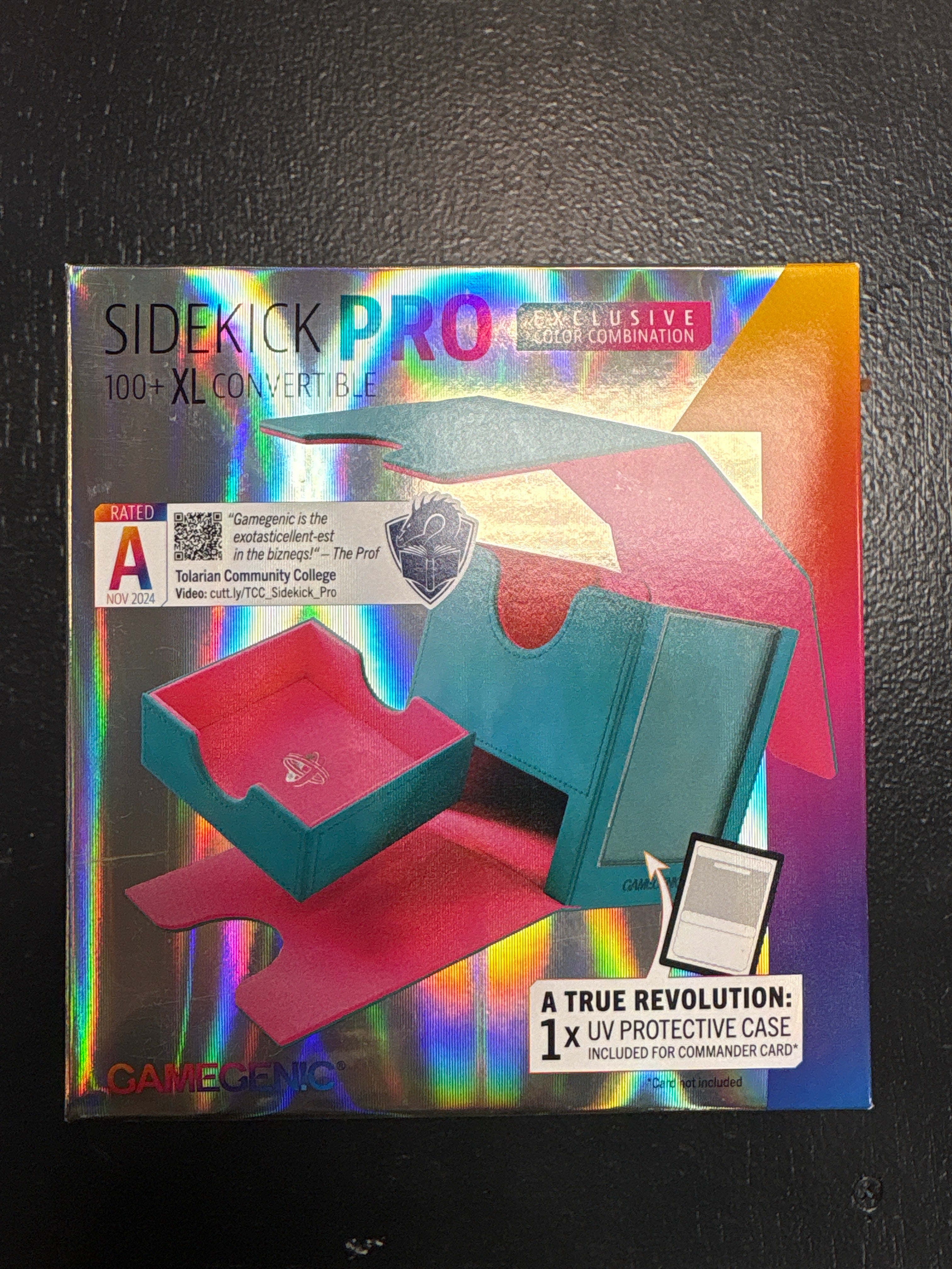 Gamegenic Sidekick Pro 100+ XL Converible Exclusive: Teal/Pink