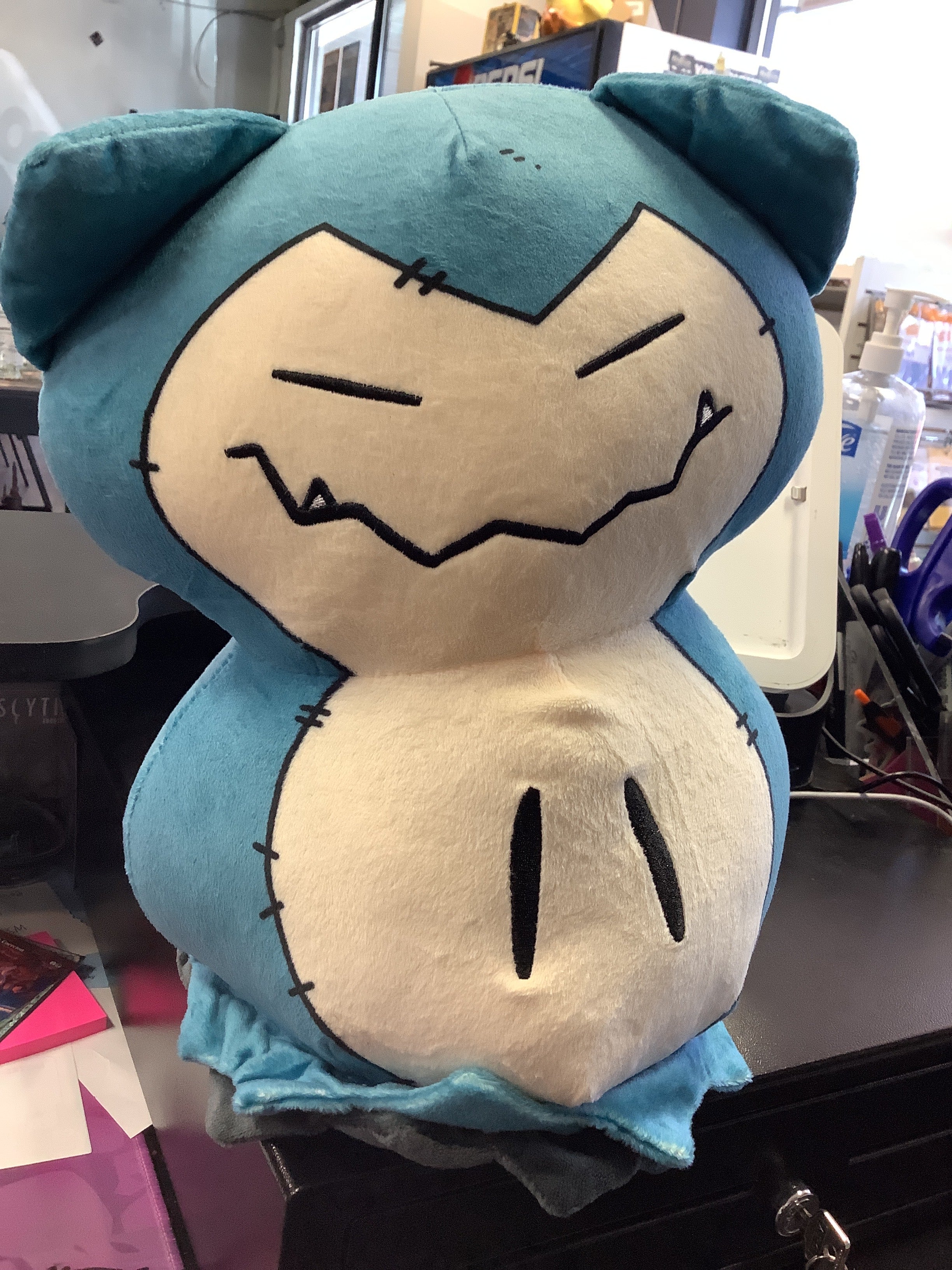 Pokemon Snorlax x mimikyu plush
