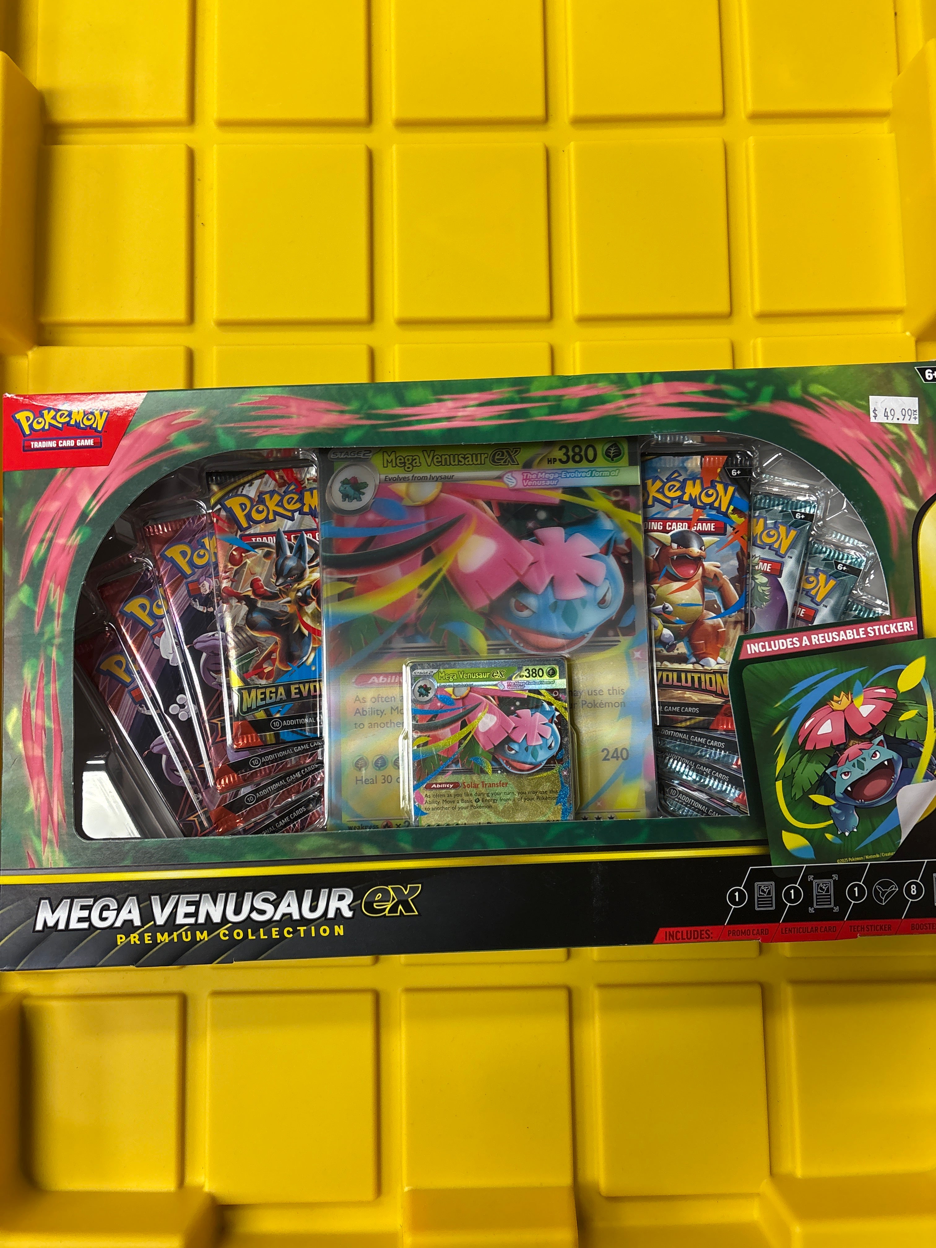 Pokemon TCG: Mega Venusaur EX Premium Collection Box