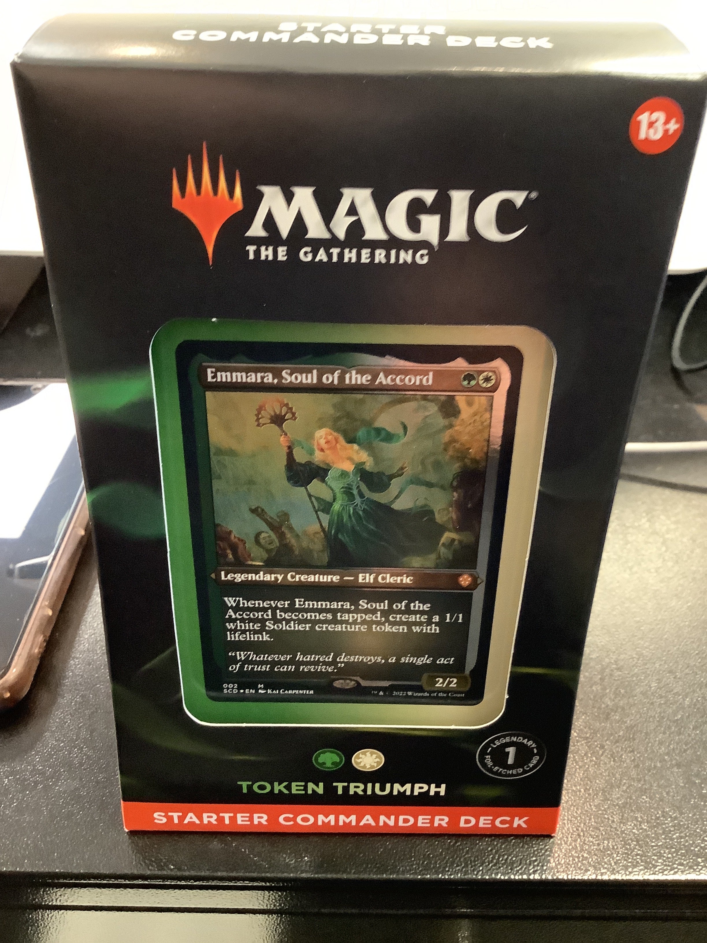 Magic the Gathering; Starter commander Deck: Token Triumph