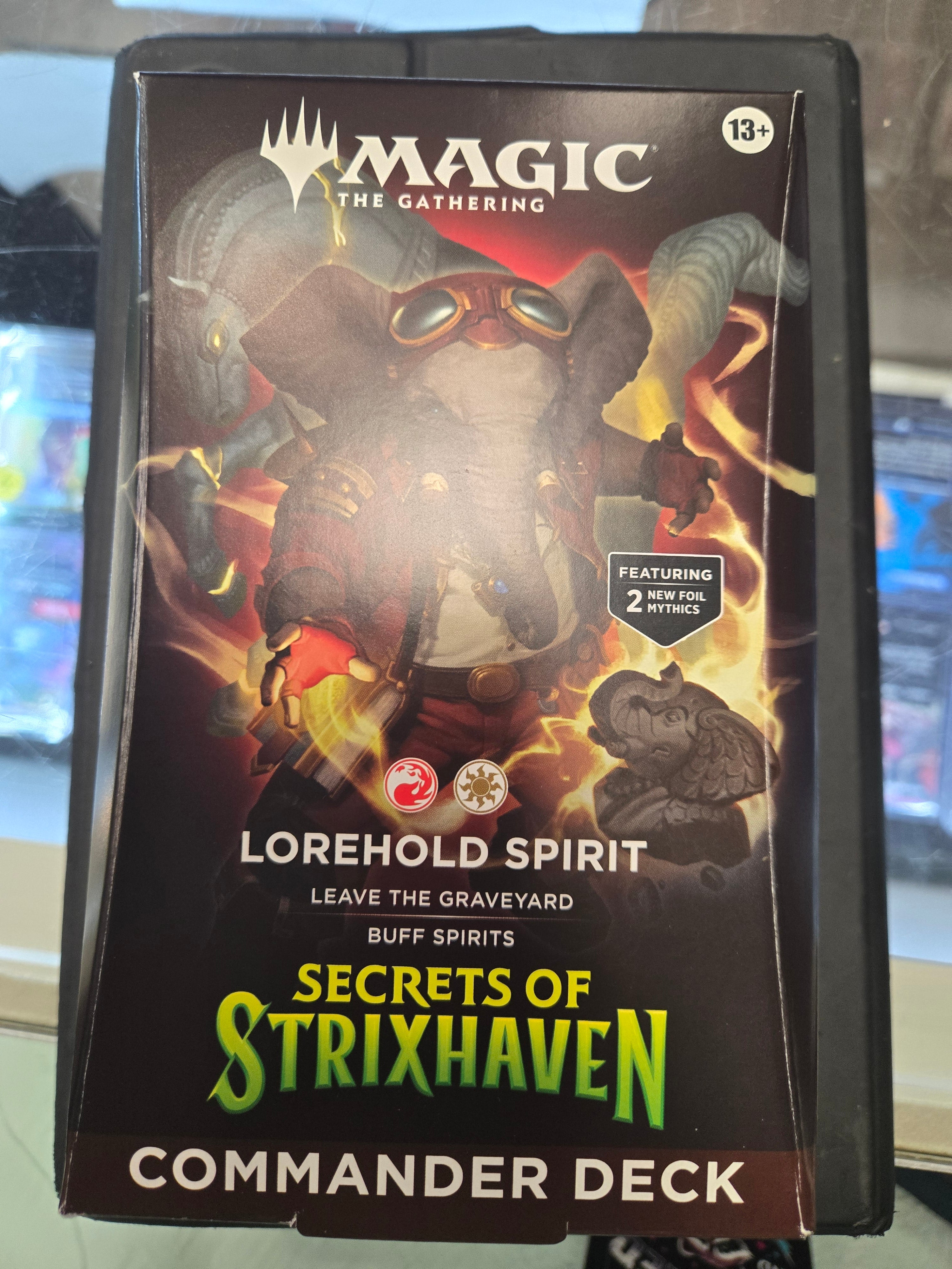 Magic Secrets of Strixhaven Commander Deck-Lorehold Spirit