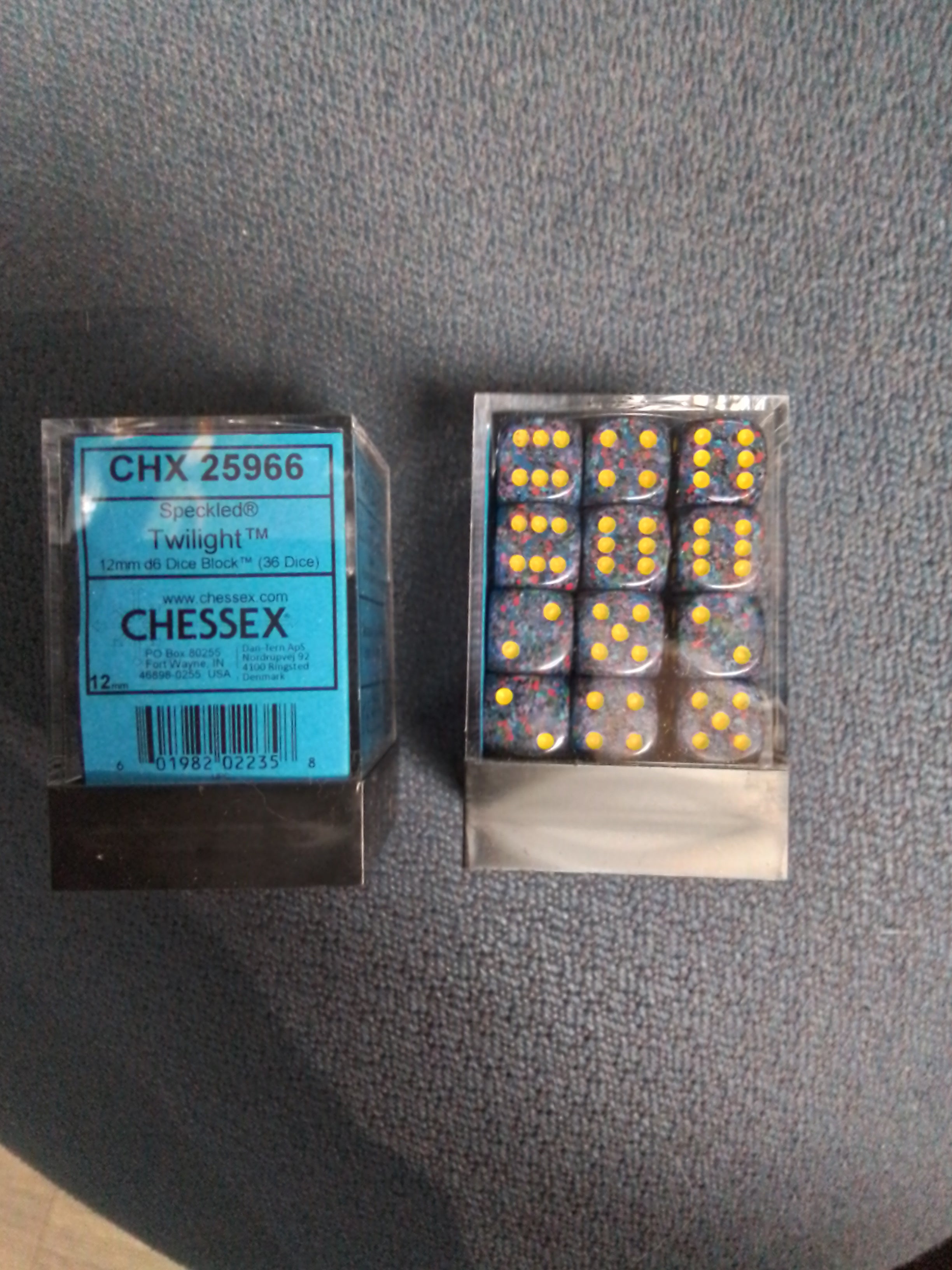 Chessex chx 25966 speckled twilight