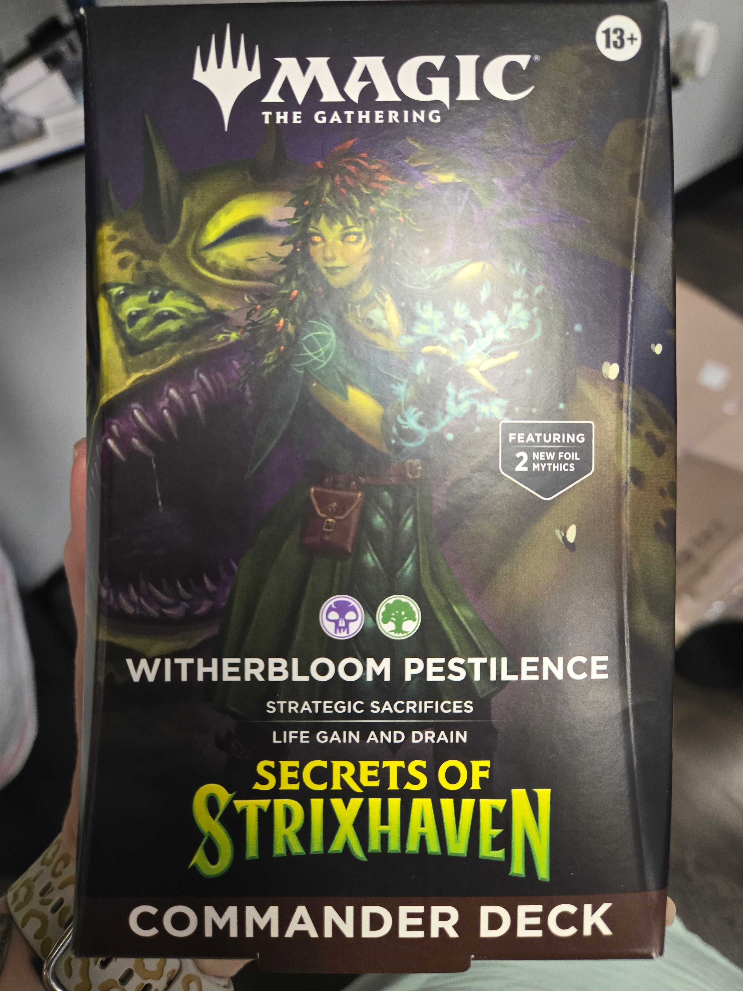Magic Secrets of Strixhaven Commander Deck- Witherbloom Pestilence