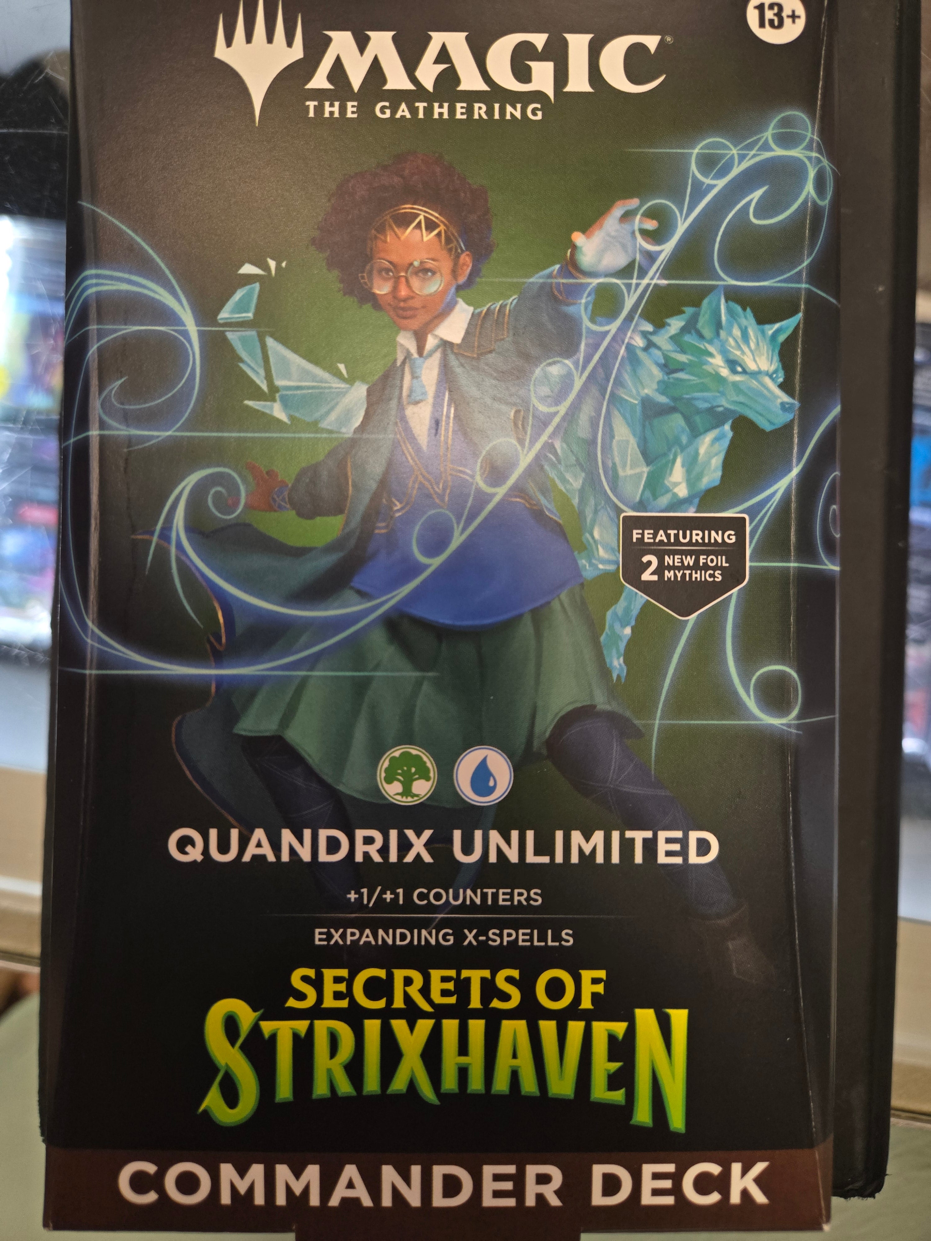 Magic Secrets of Strixhaven Commander Deck-Quandrix Unlimited