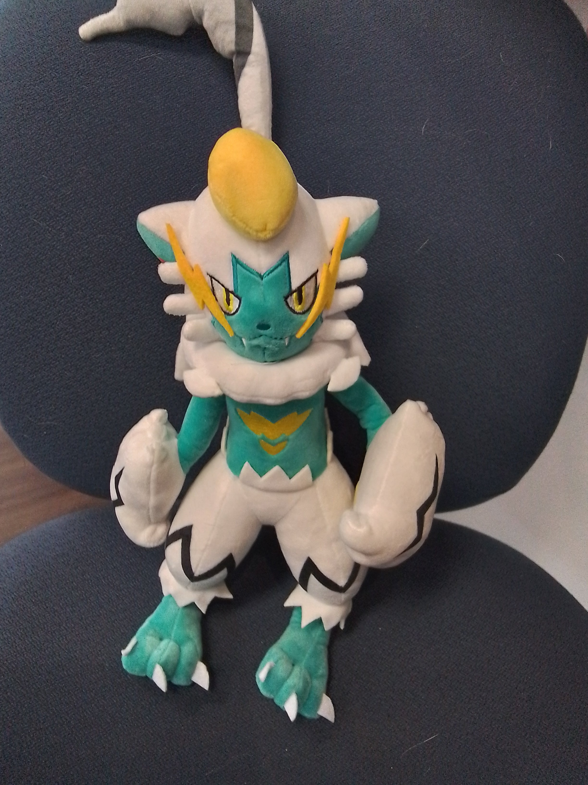 Shiny zeraora plush